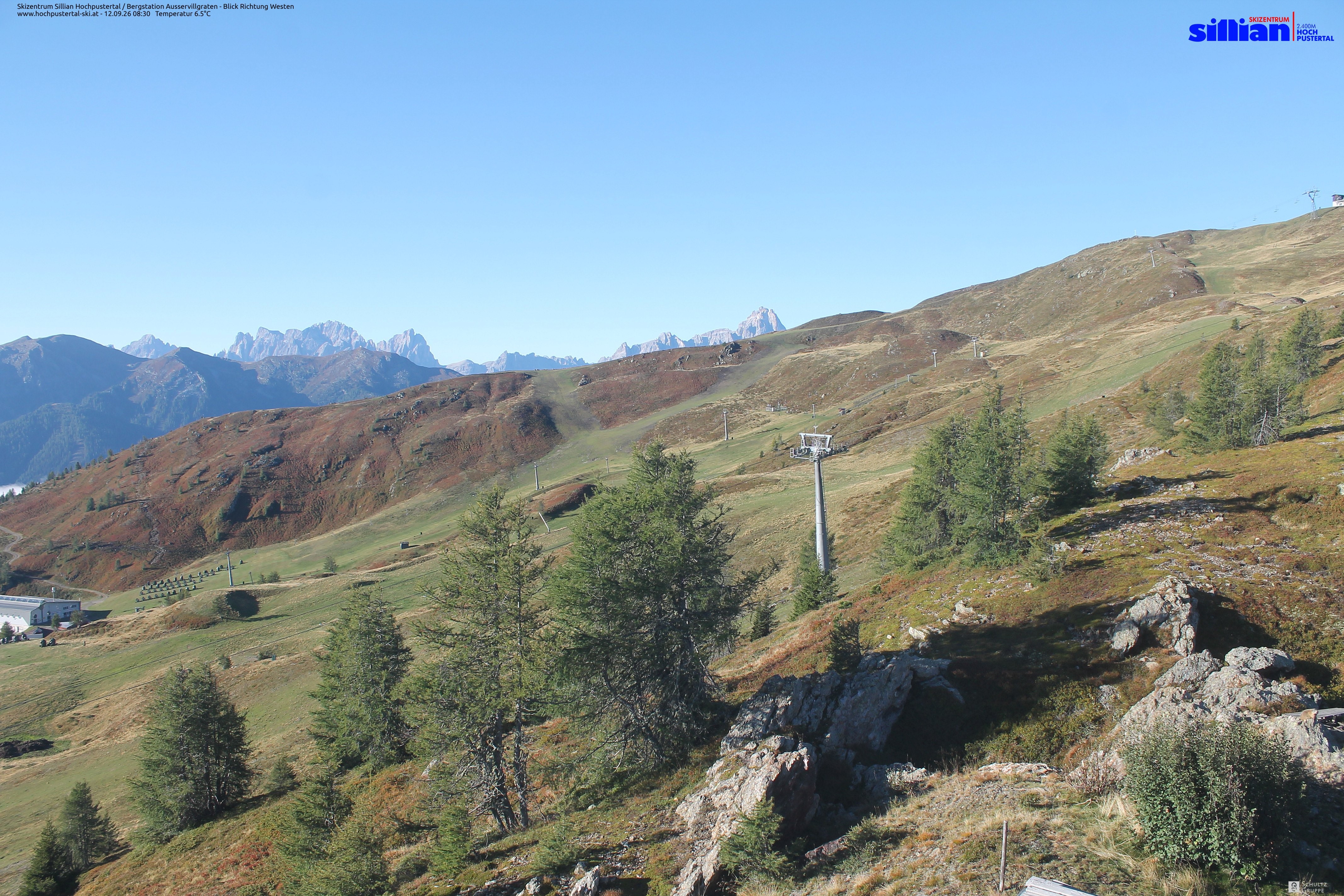 Archiv Foto Webcam Ausservillgraten im Thurntaler-Gebiet