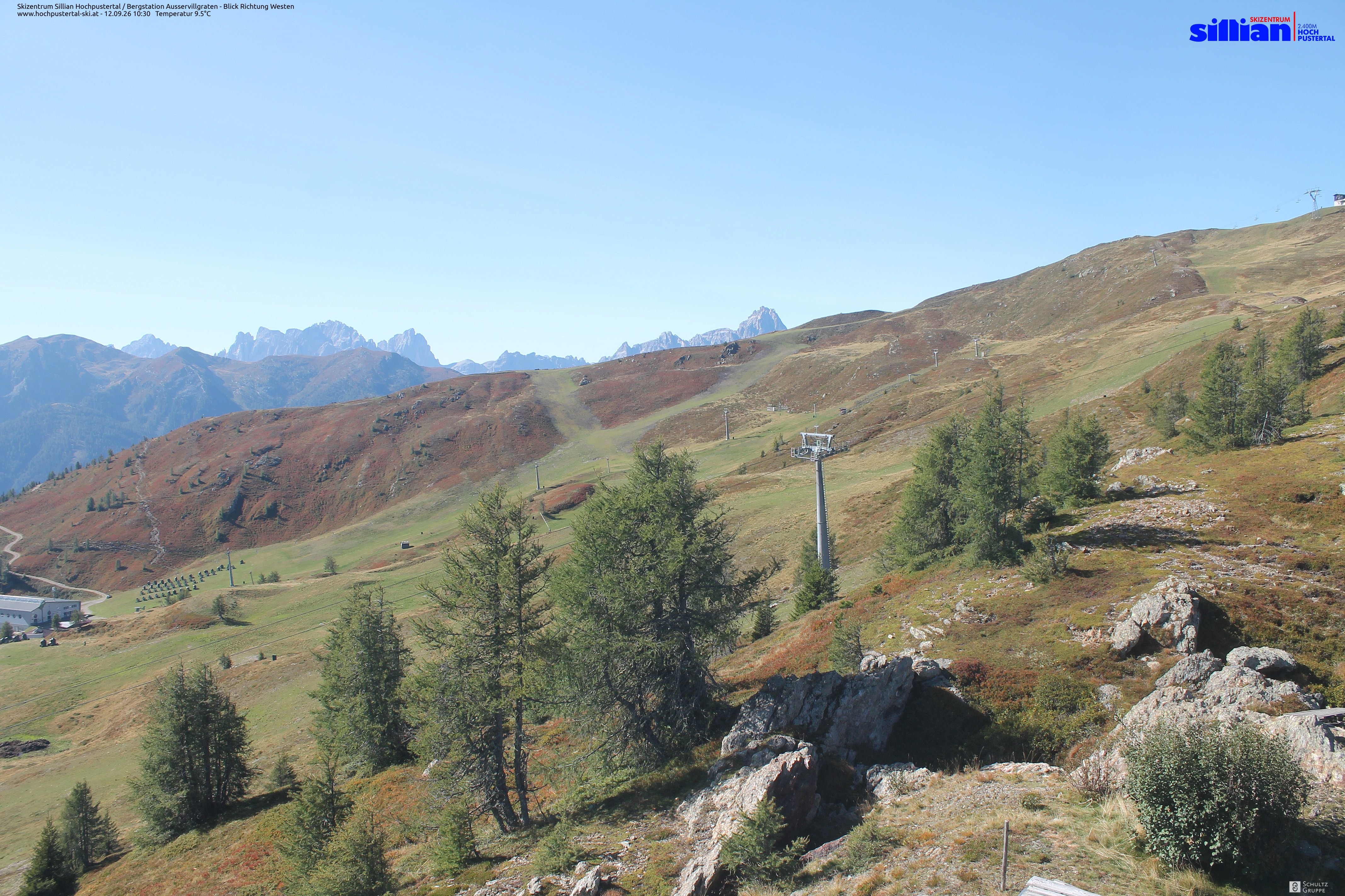 Archiv Foto Webcam Ausservillgraten im Thurntaler-Gebiet