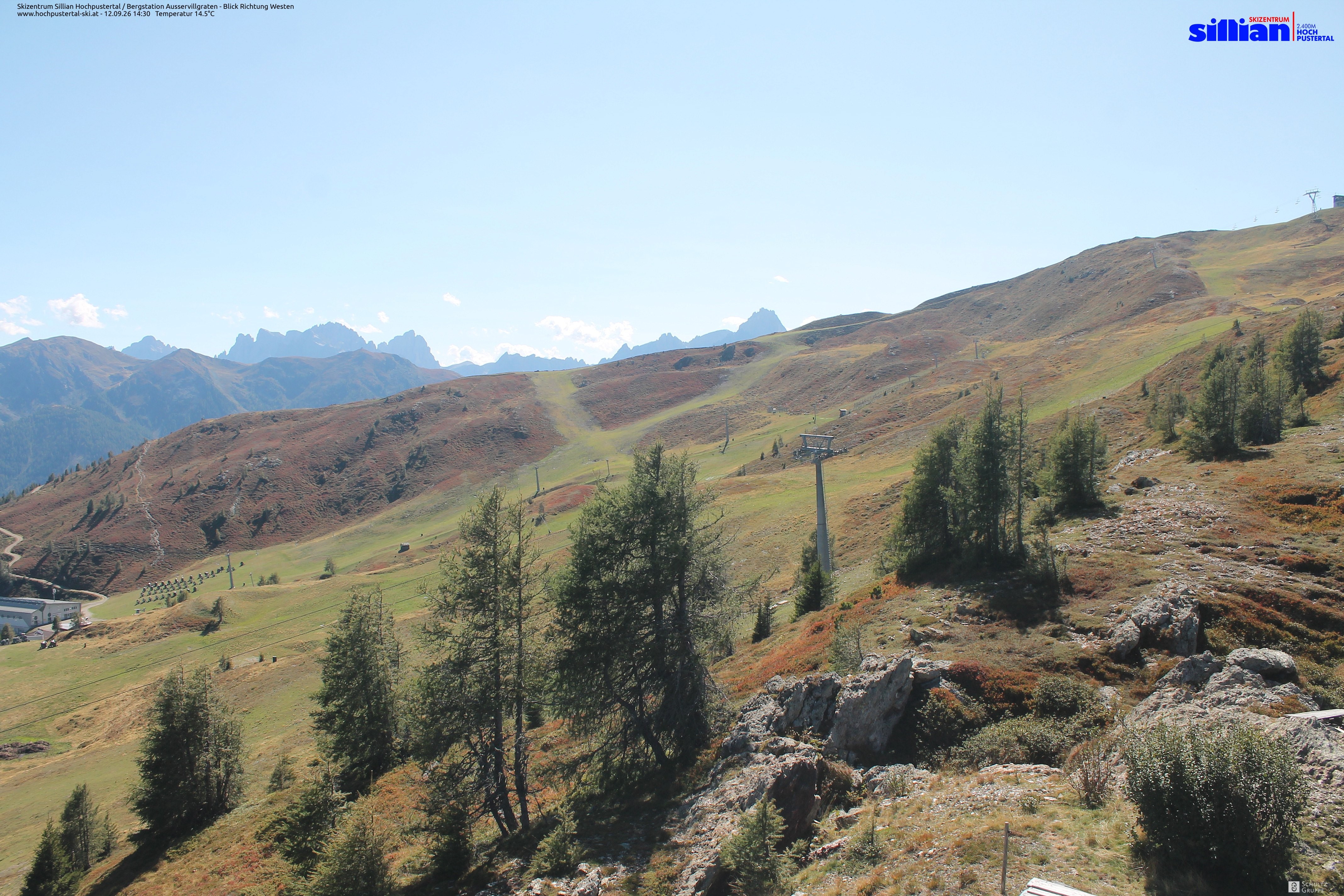 Archiv Foto Webcam Ausservillgraten im Thurntaler-Gebiet