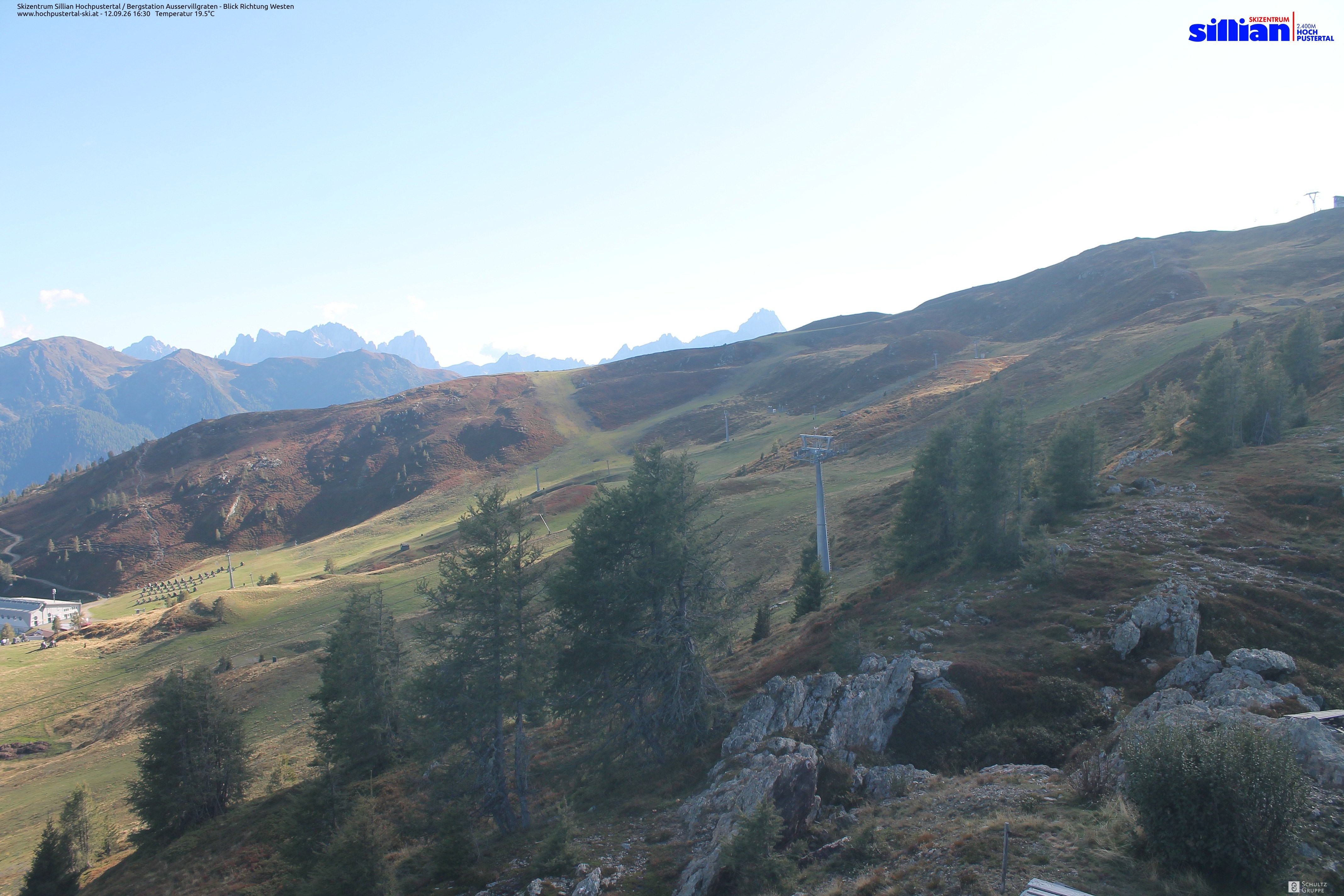 Archiv Foto Webcam Ausservillgraten im Thurntaler-Gebiet
