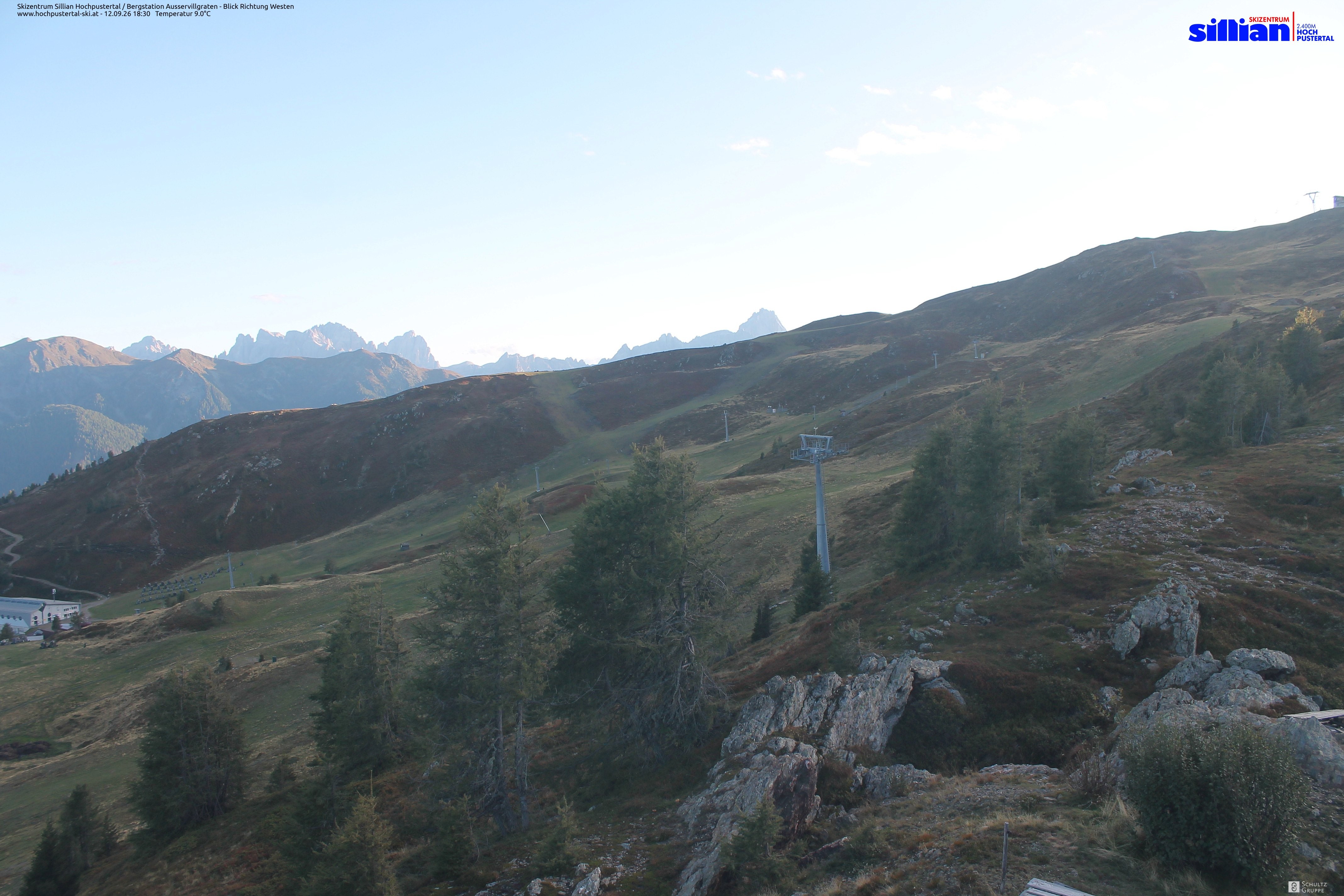 Archiv Foto Webcam Ausservillgraten im Thurntaler-Gebiet
