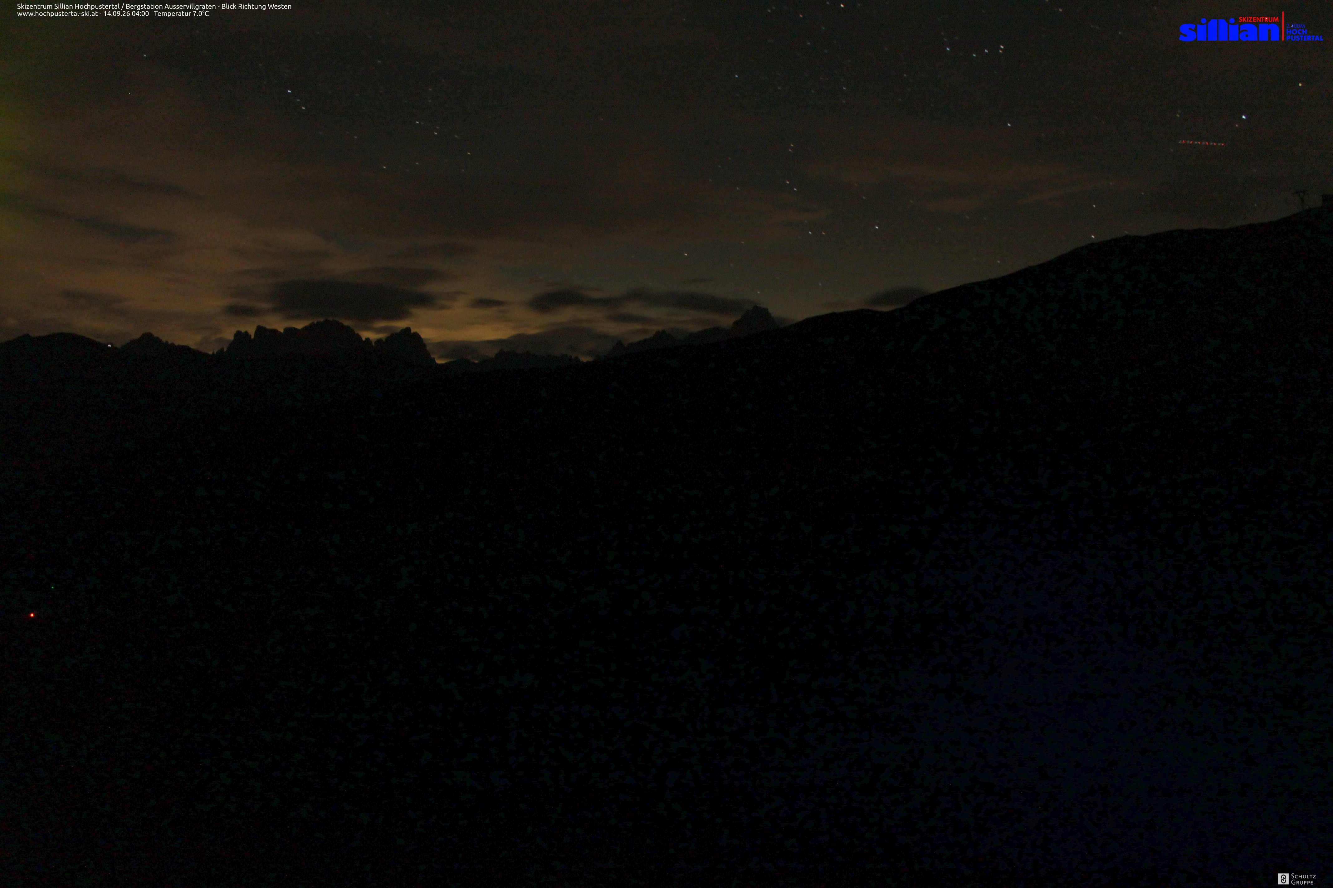 Archiv Foto Webcam Ausservillgraten im Thurntaler-Gebiet