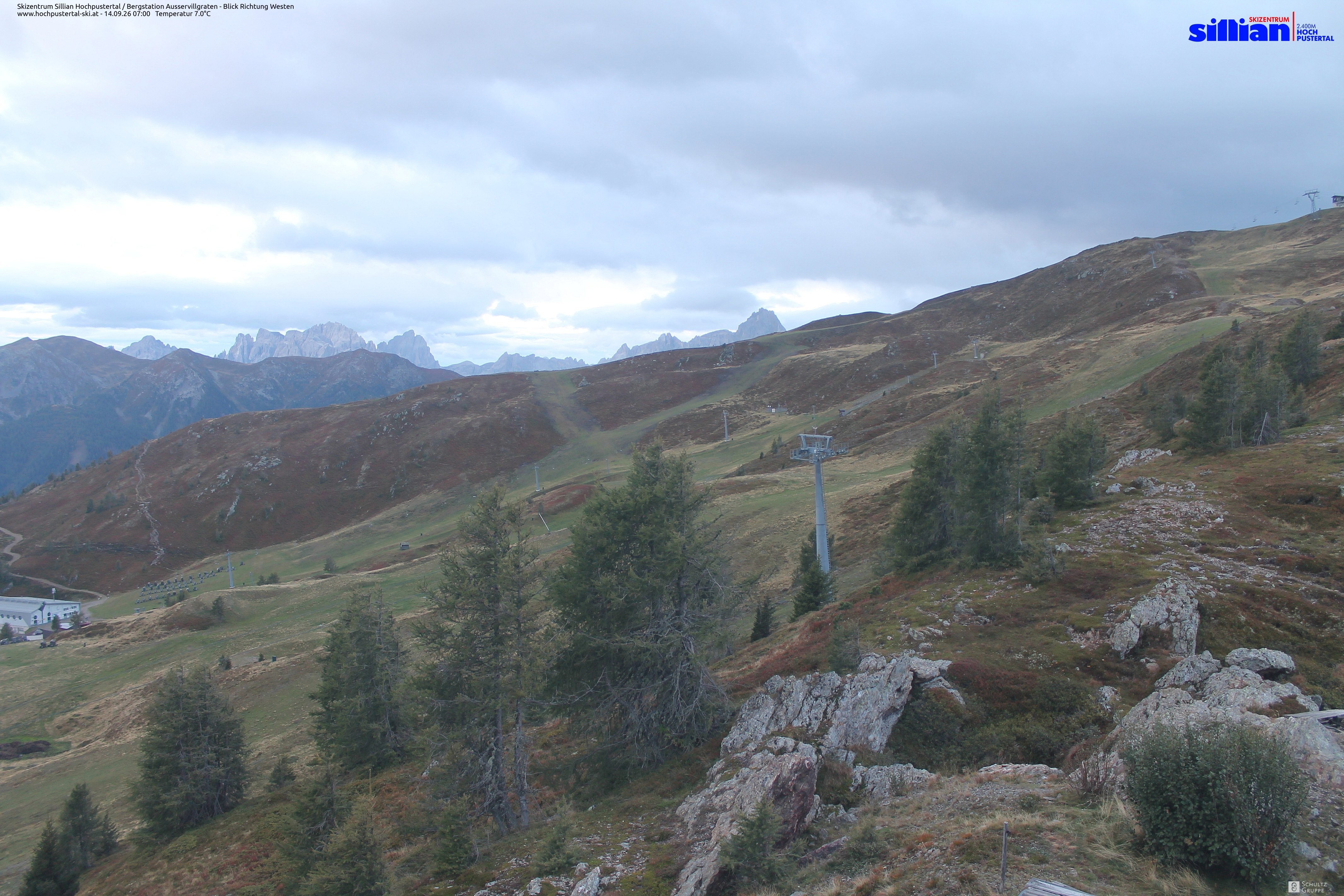 Archiv Foto Webcam Ausservillgraten im Thurntaler-Gebiet