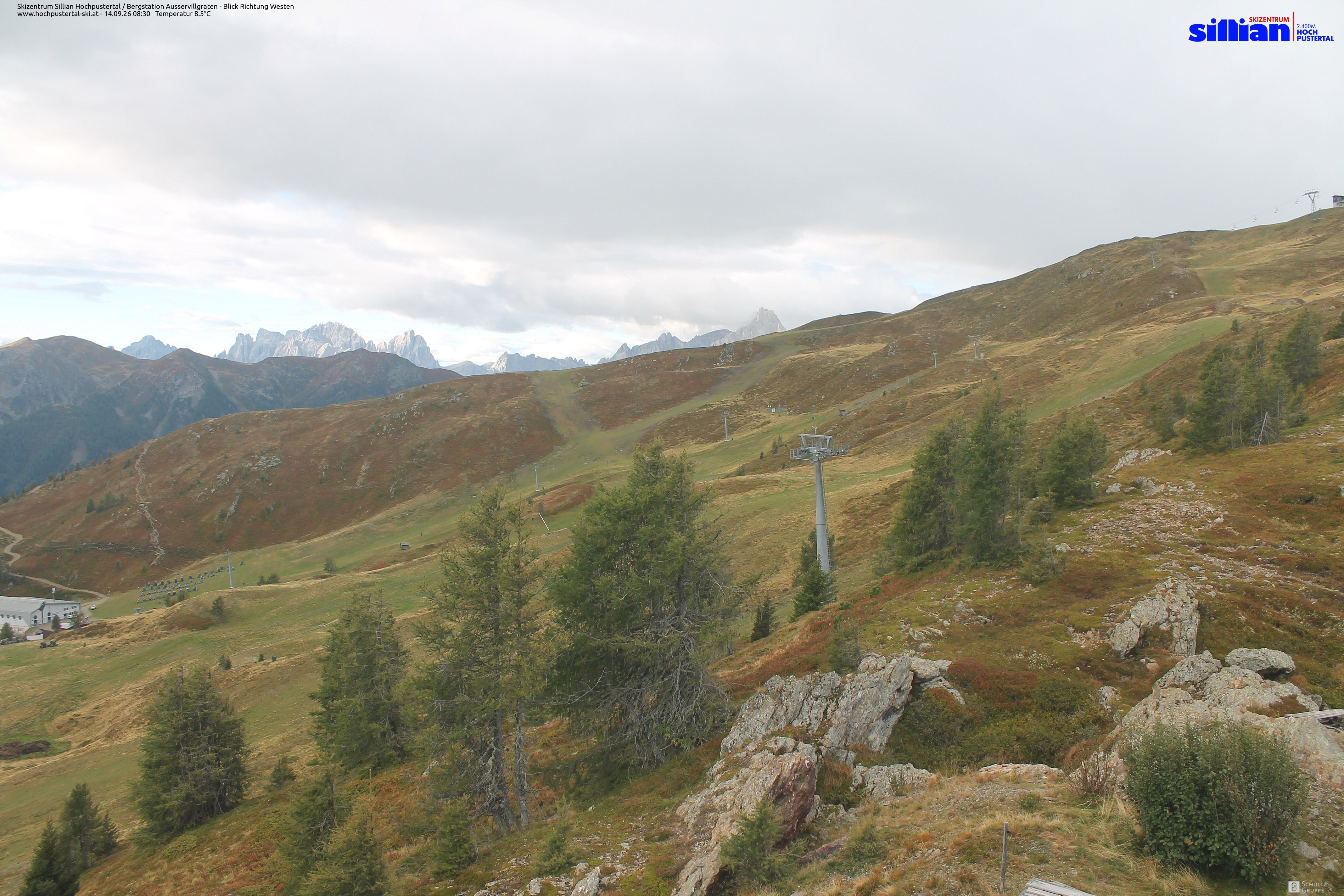 Archiv Foto Webcam Ausservillgraten im Thurntaler-Gebiet