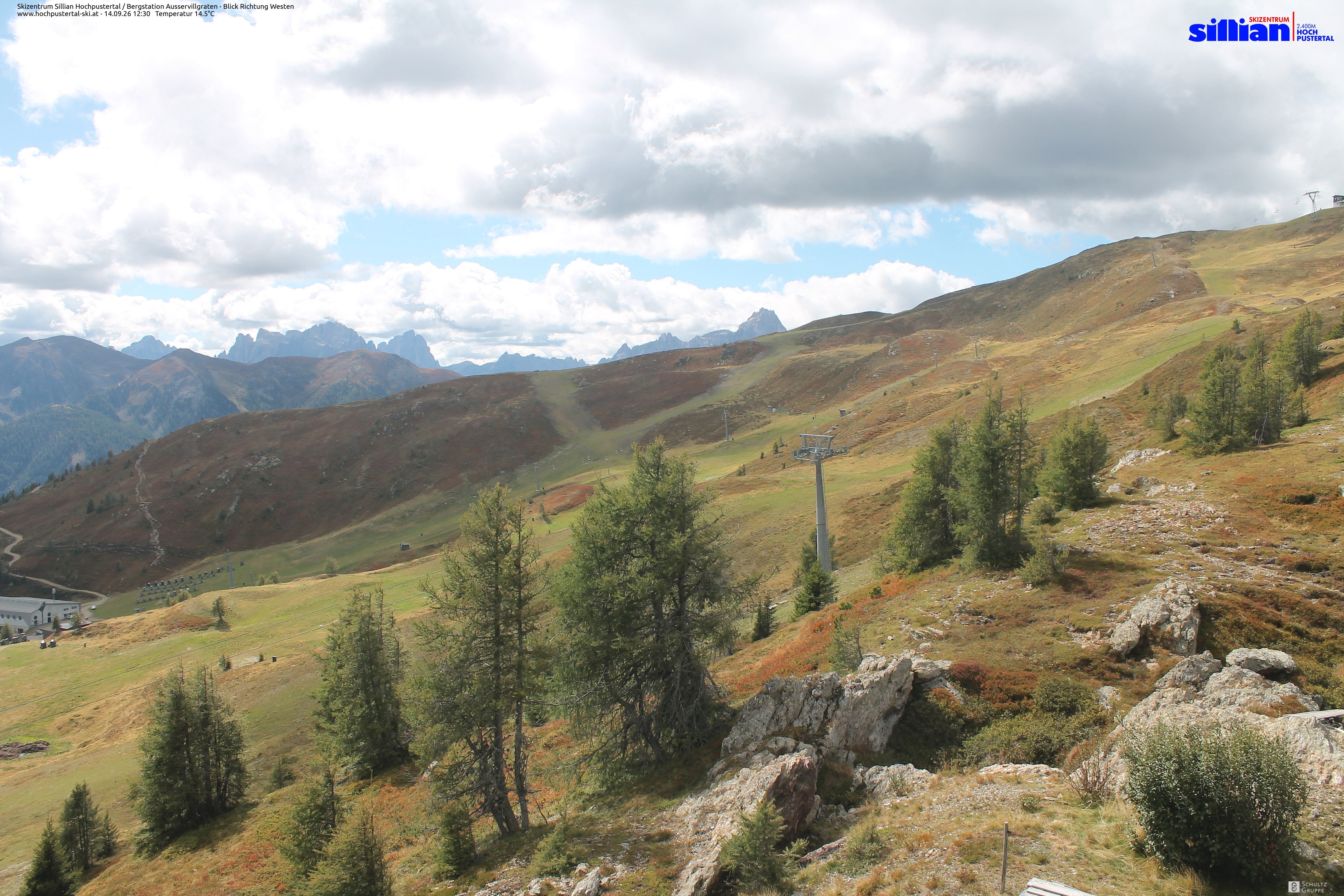 Archiv Foto Webcam Ausservillgraten im Thurntaler-Gebiet