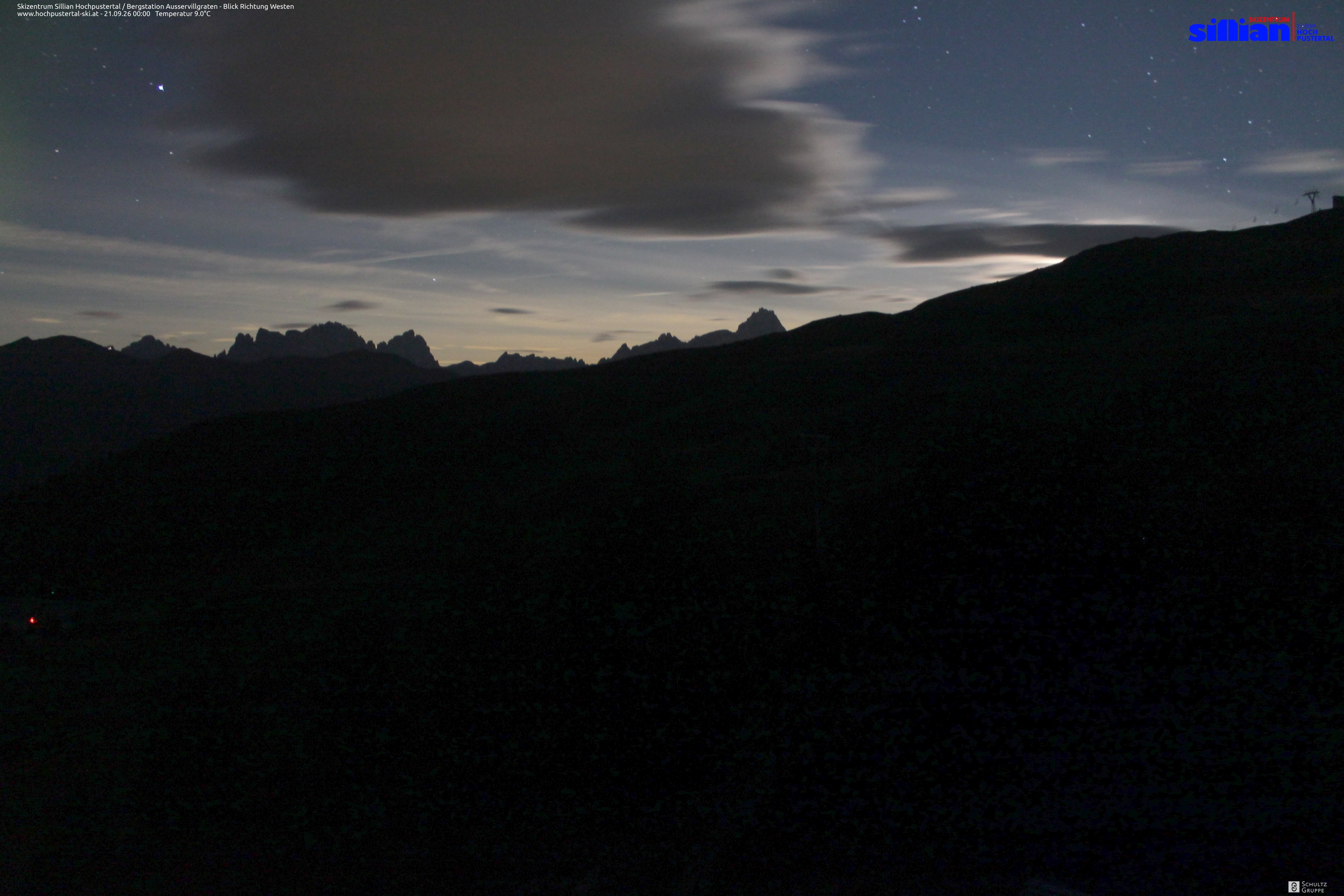 Archiv Foto Webcam Ausservillgraten im Thurntaler-Gebiet
