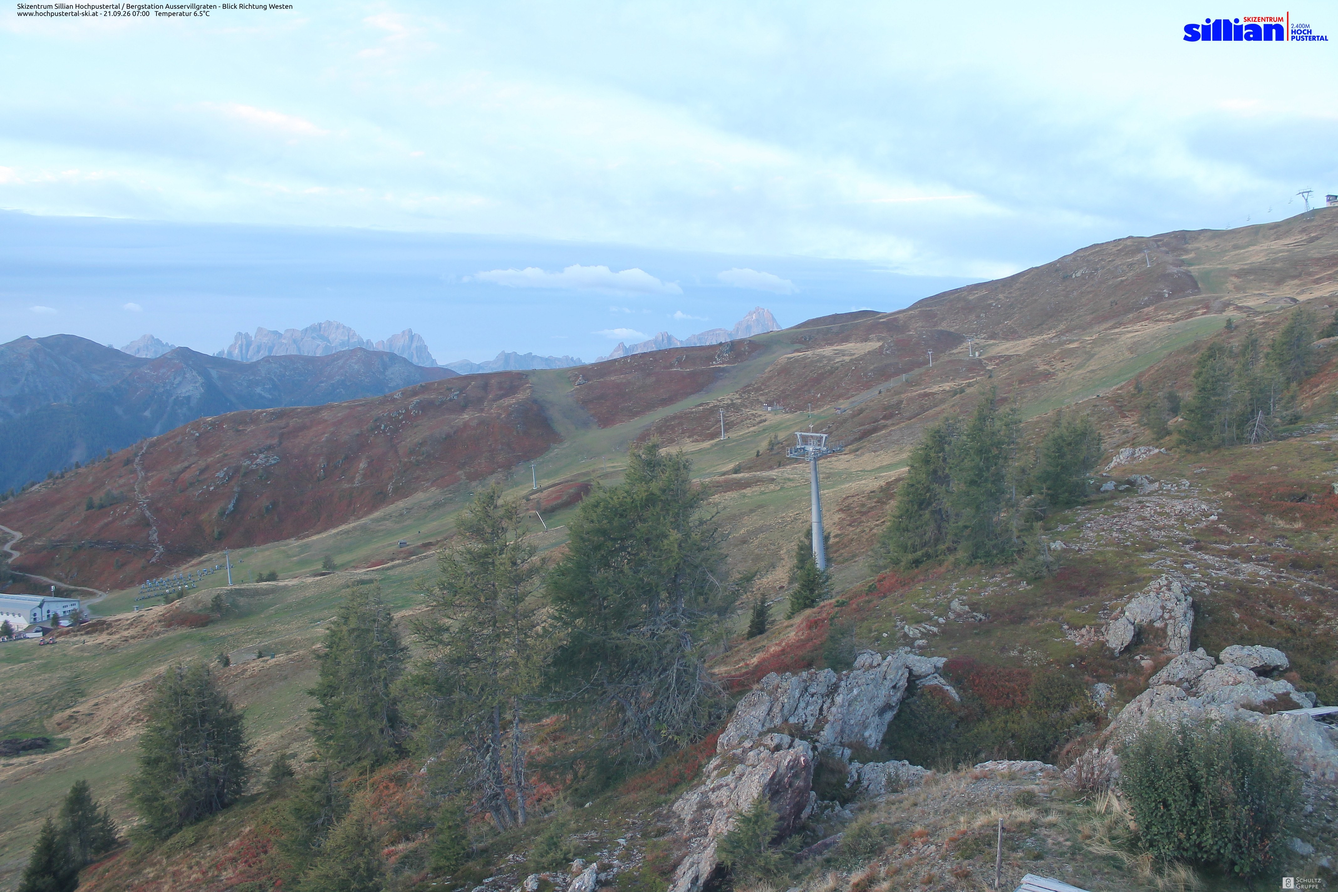 Archiv Foto Webcam Ausservillgraten im Thurntaler-Gebiet