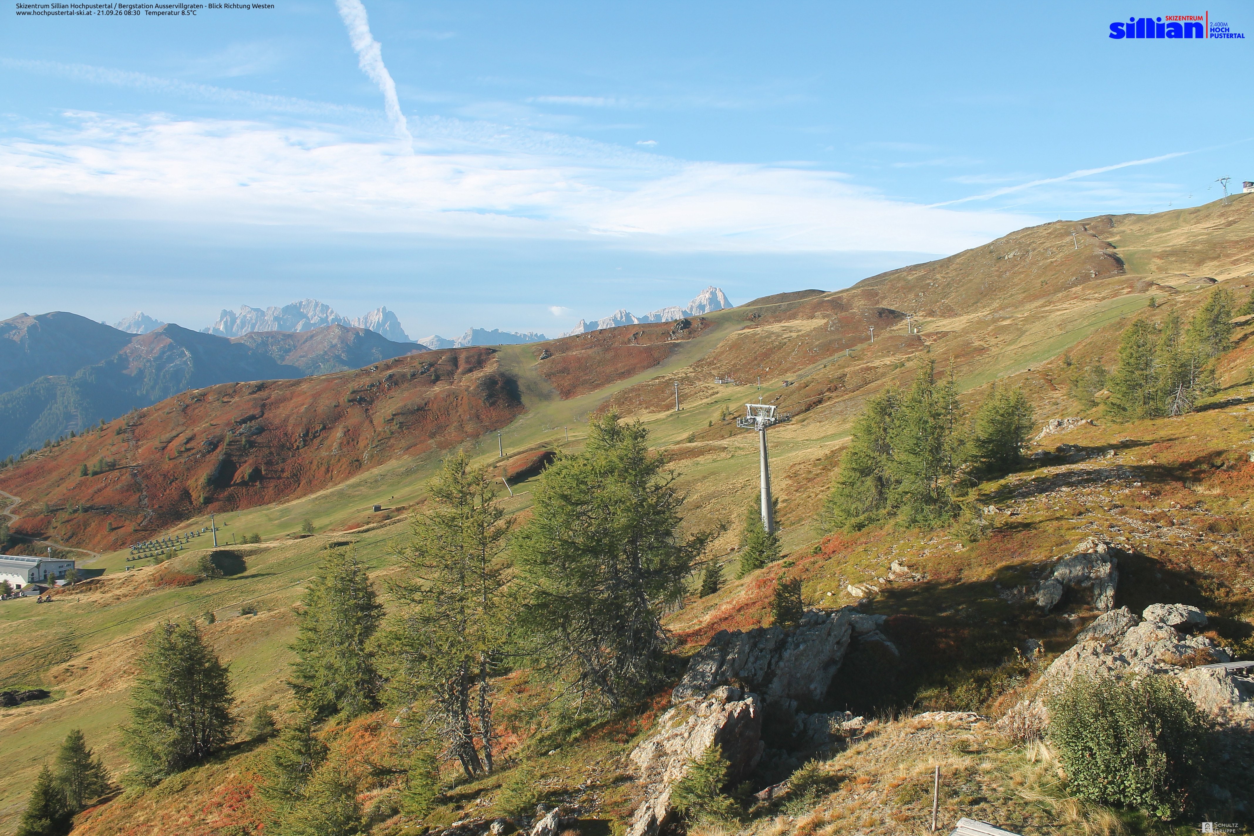 Archiv Foto Webcam Ausservillgraten im Thurntaler-Gebiet