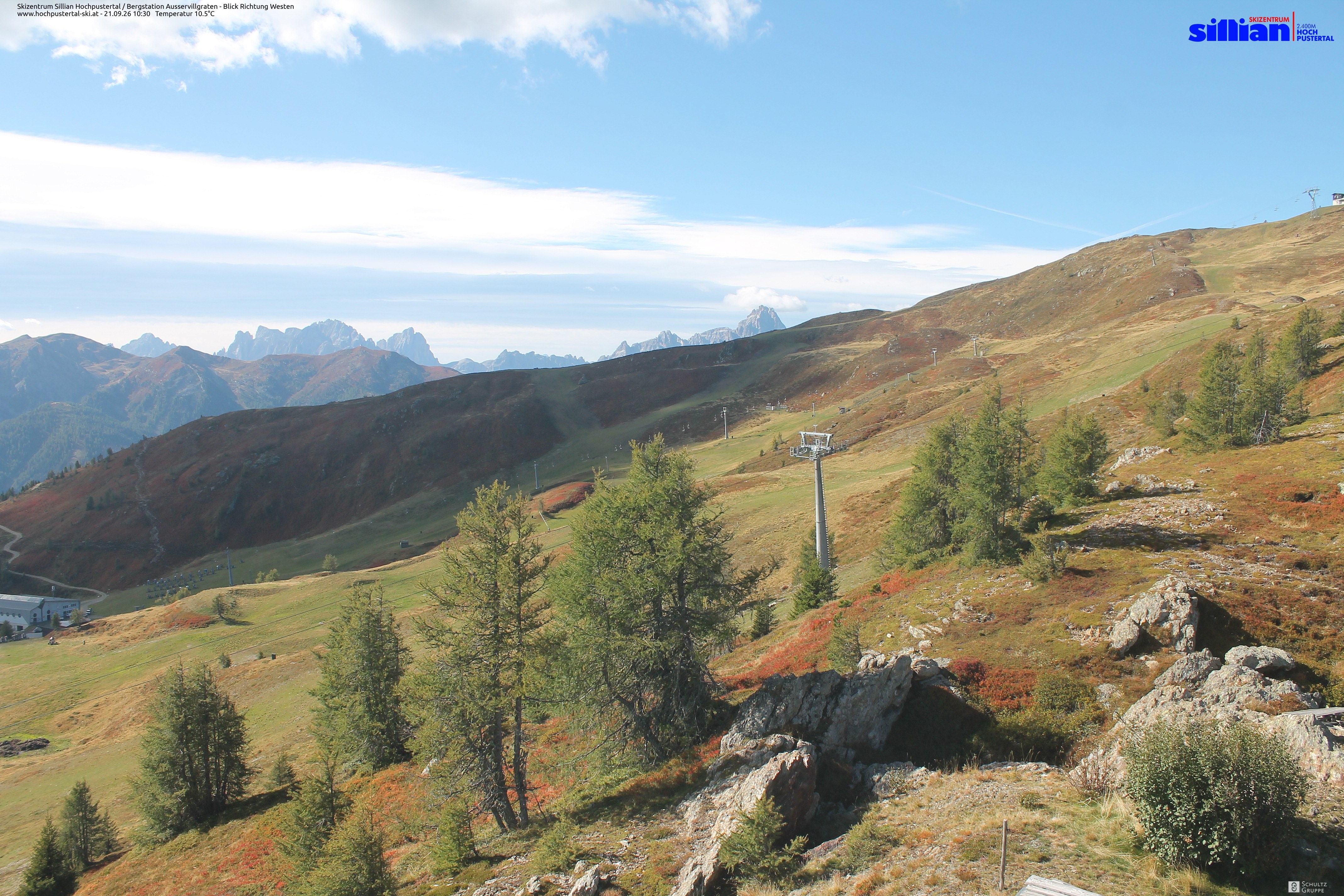 Archiv Foto Webcam Ausservillgraten im Thurntaler-Gebiet