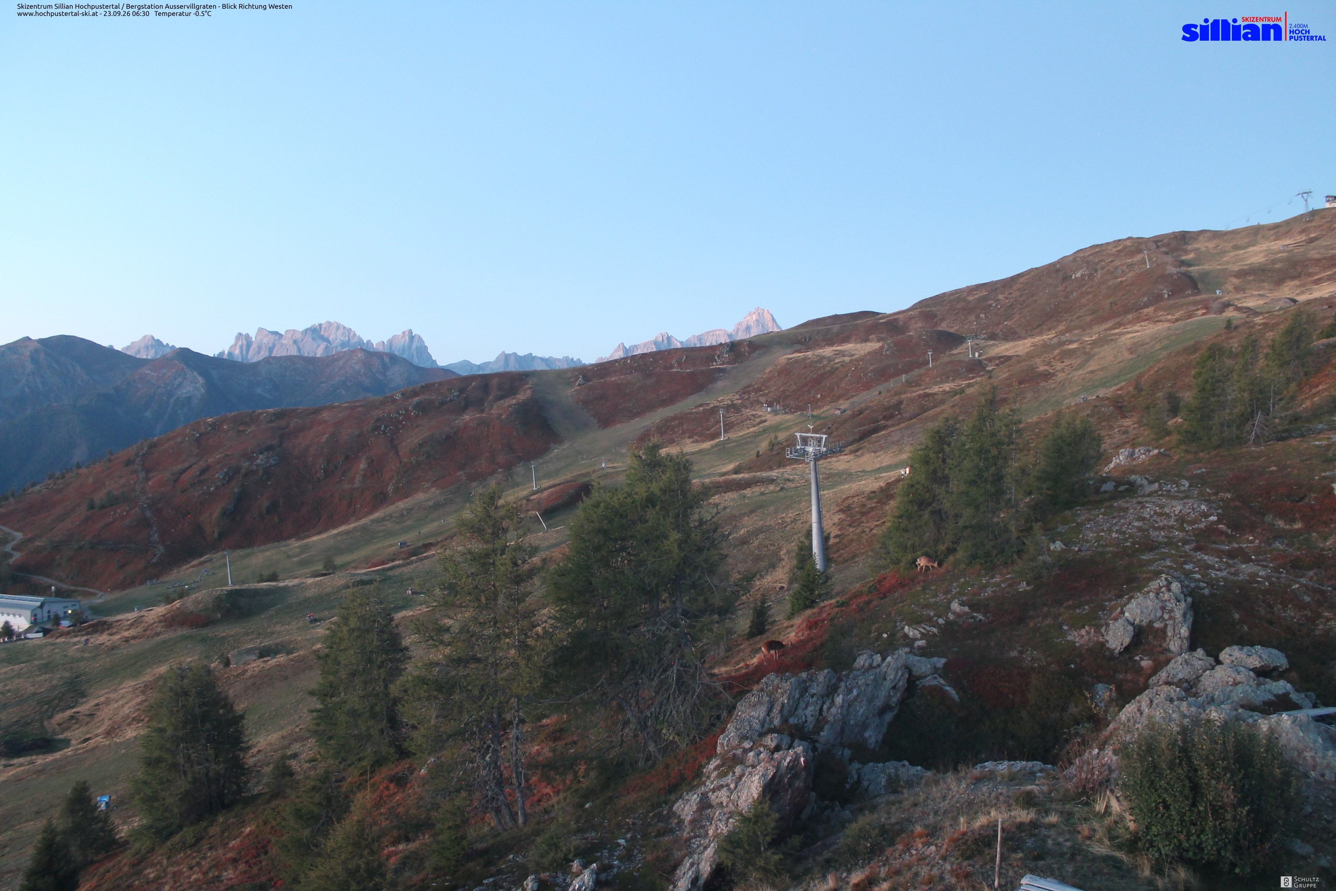 Archiv Foto Webcam Ausservillgraten im Thurntaler-Gebiet