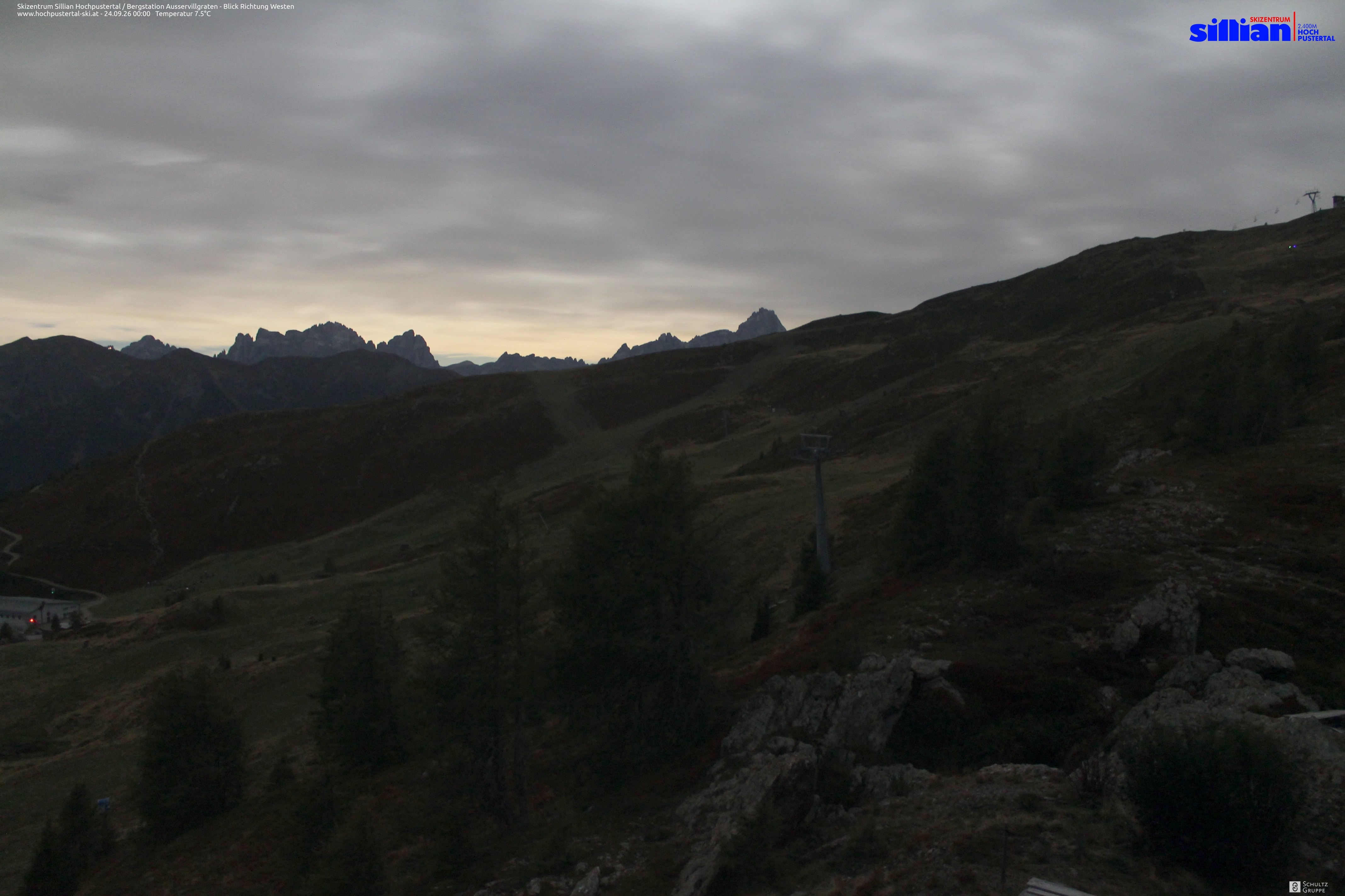 Archiv Foto Webcam Ausservillgraten im Thurntaler-Gebiet