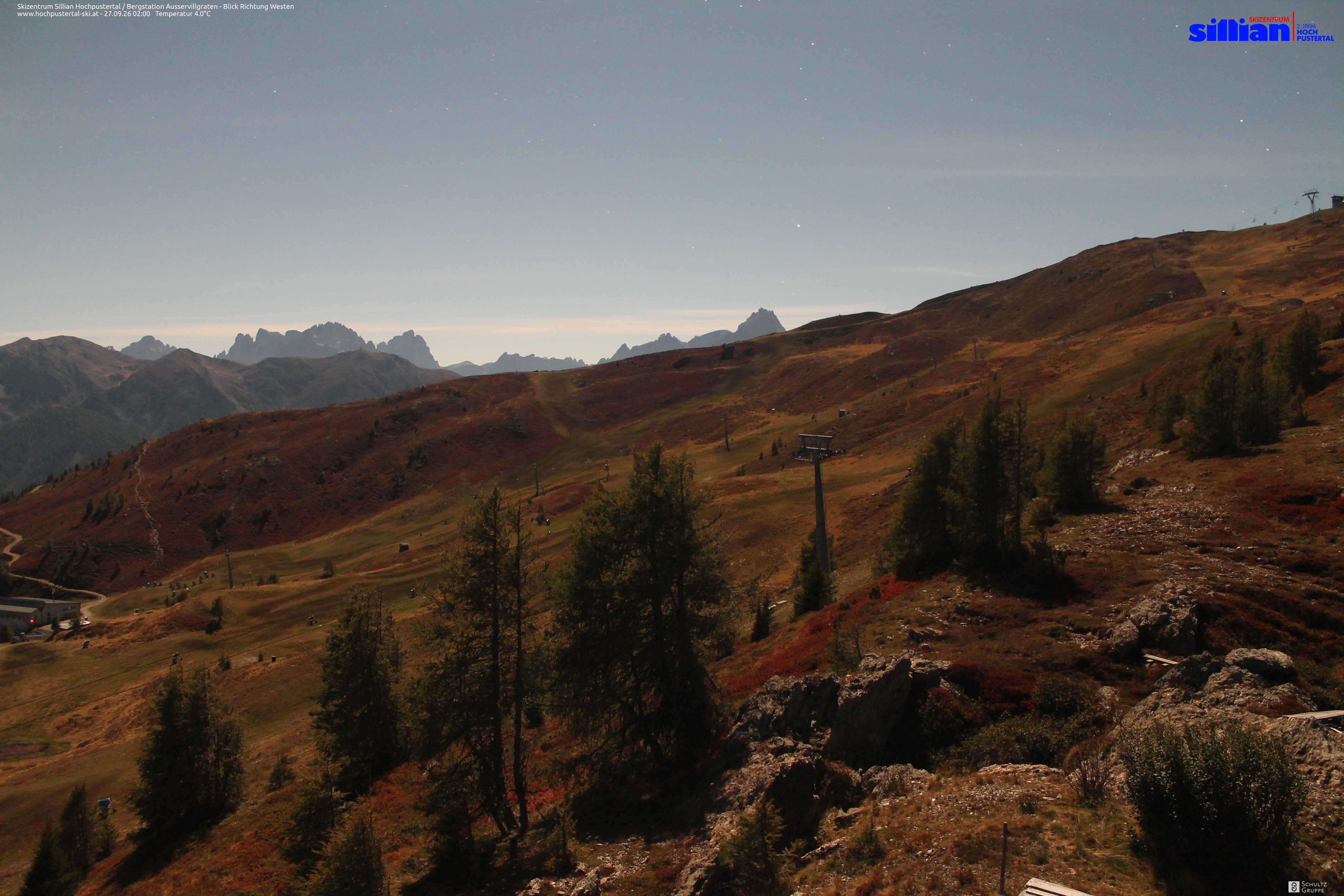 Archiv Foto Webcam Ausservillgraten im Thurntaler-Gebiet