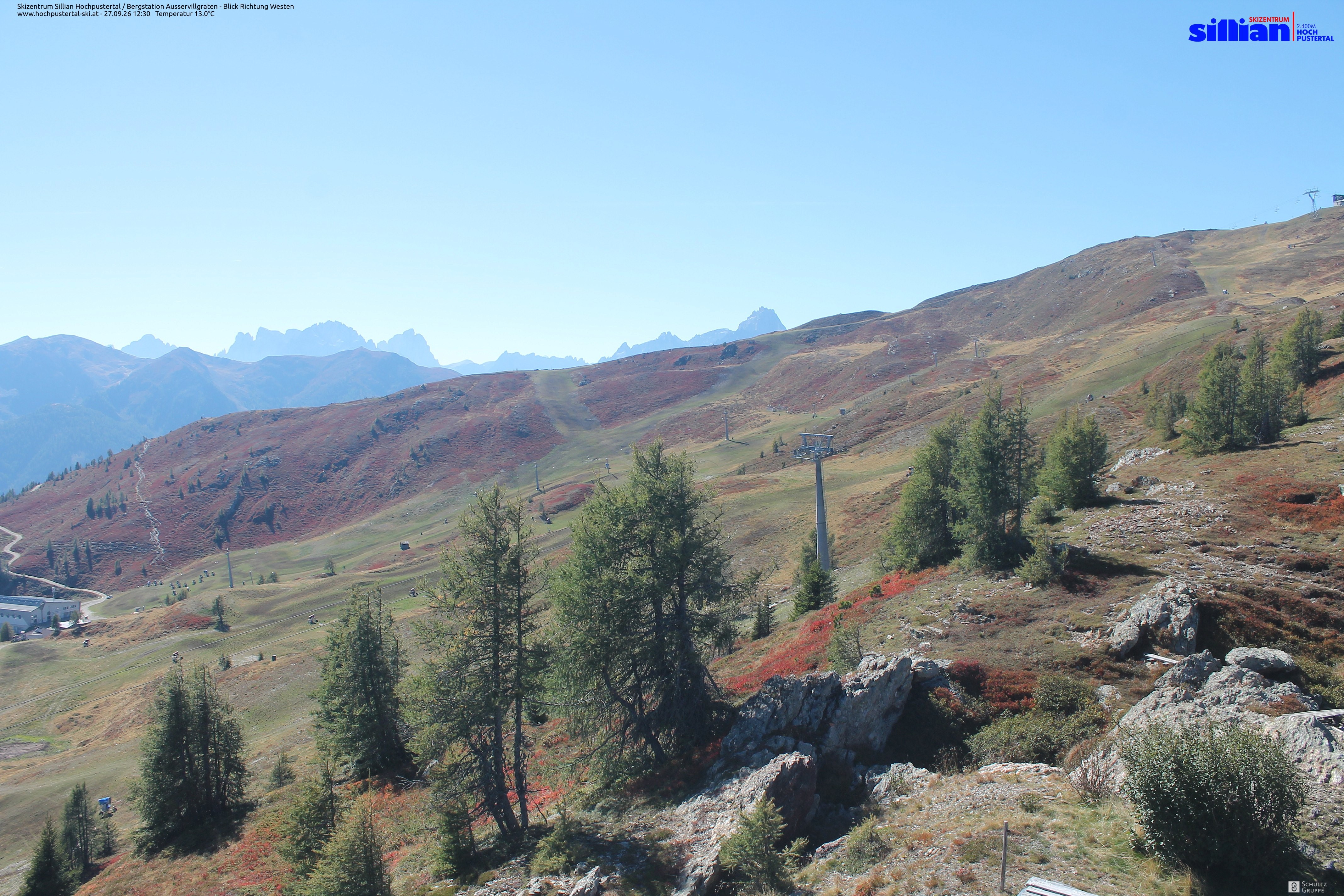 Archiv Foto Webcam Ausservillgraten im Thurntaler-Gebiet