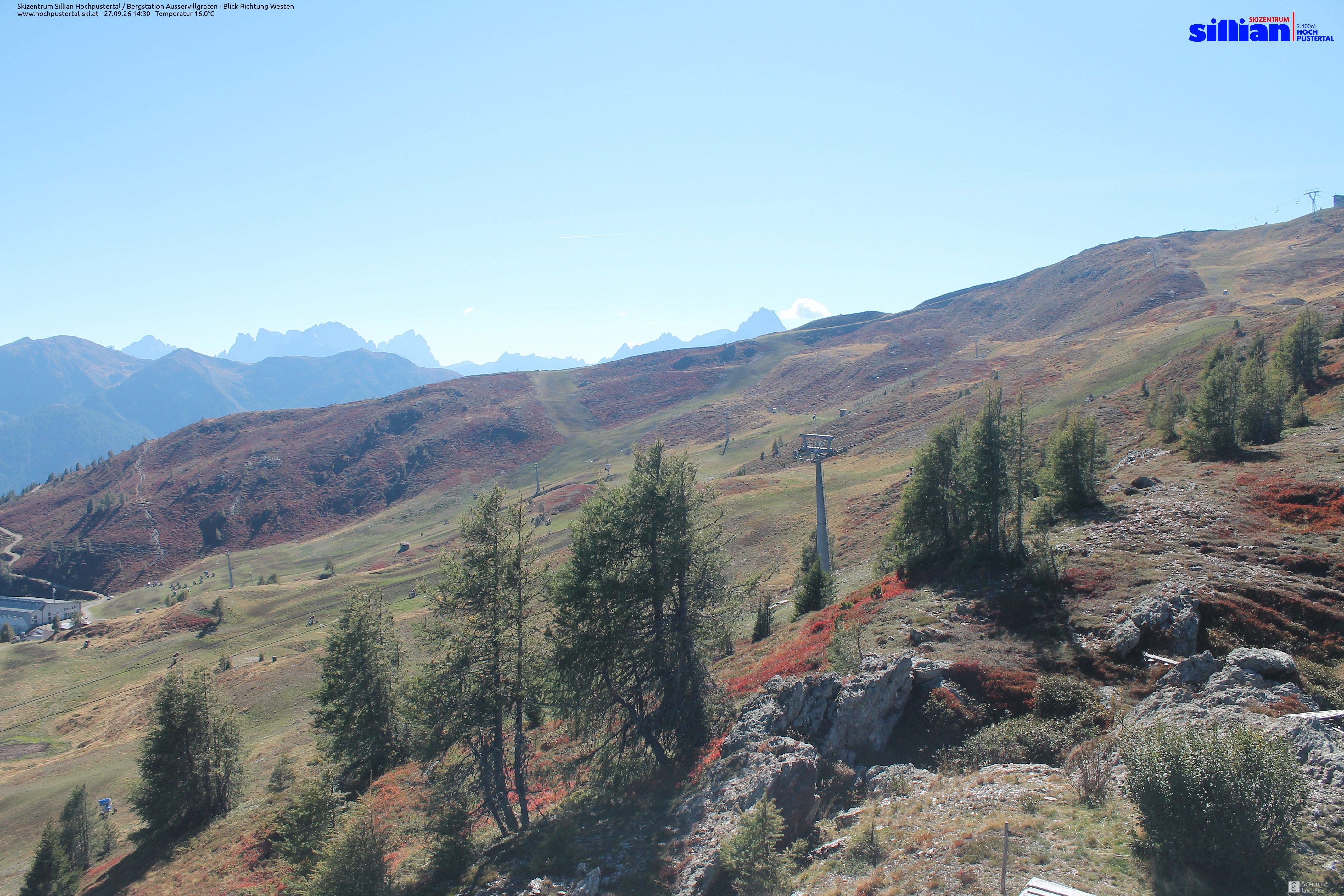Archiv Foto Webcam Ausservillgraten im Thurntaler-Gebiet