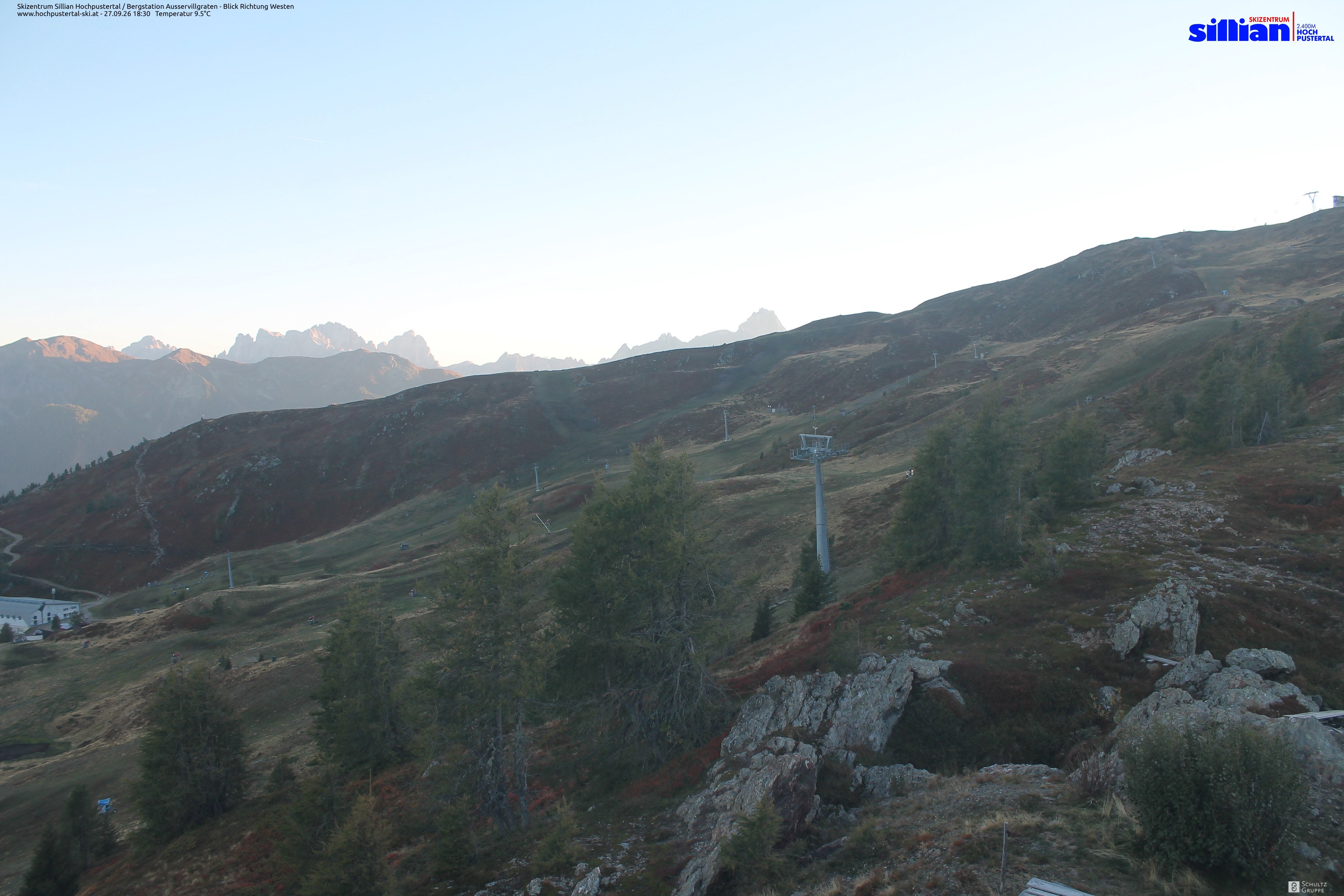 Archiv Foto Webcam Ausservillgraten im Thurntaler-Gebiet
