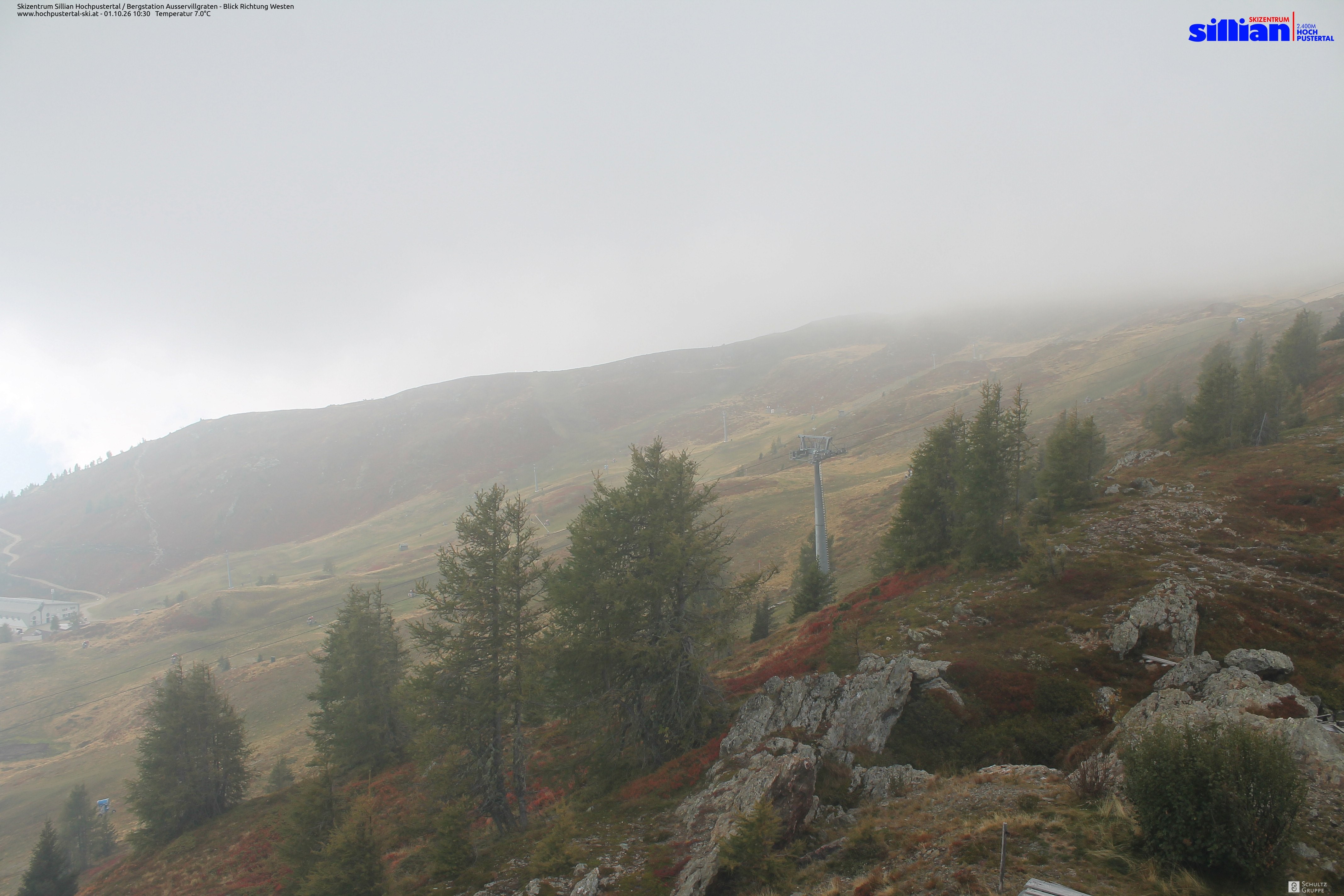 Archiv Foto Webcam Ausservillgraten im Thurntaler-Gebiet