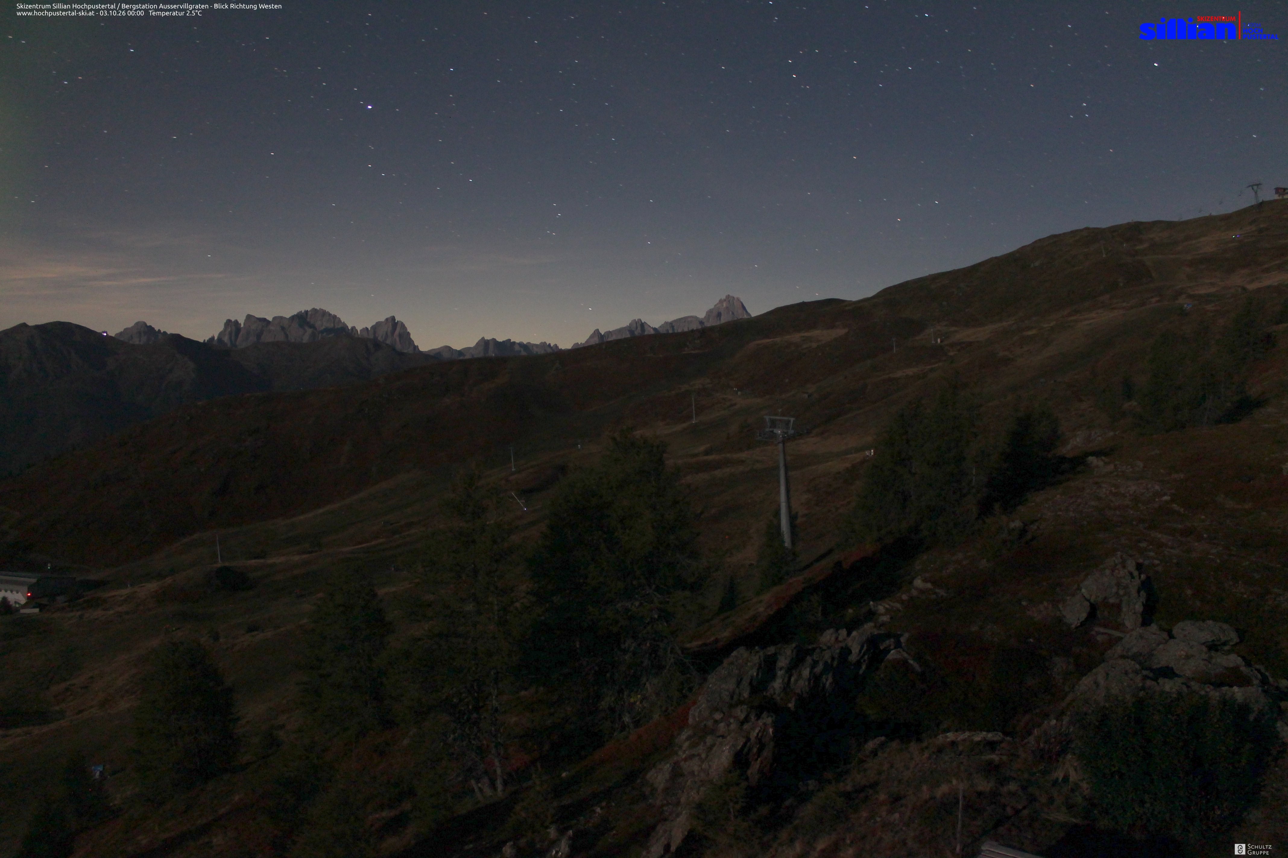 Archiv Foto Webcam Ausservillgraten im Thurntaler-Gebiet