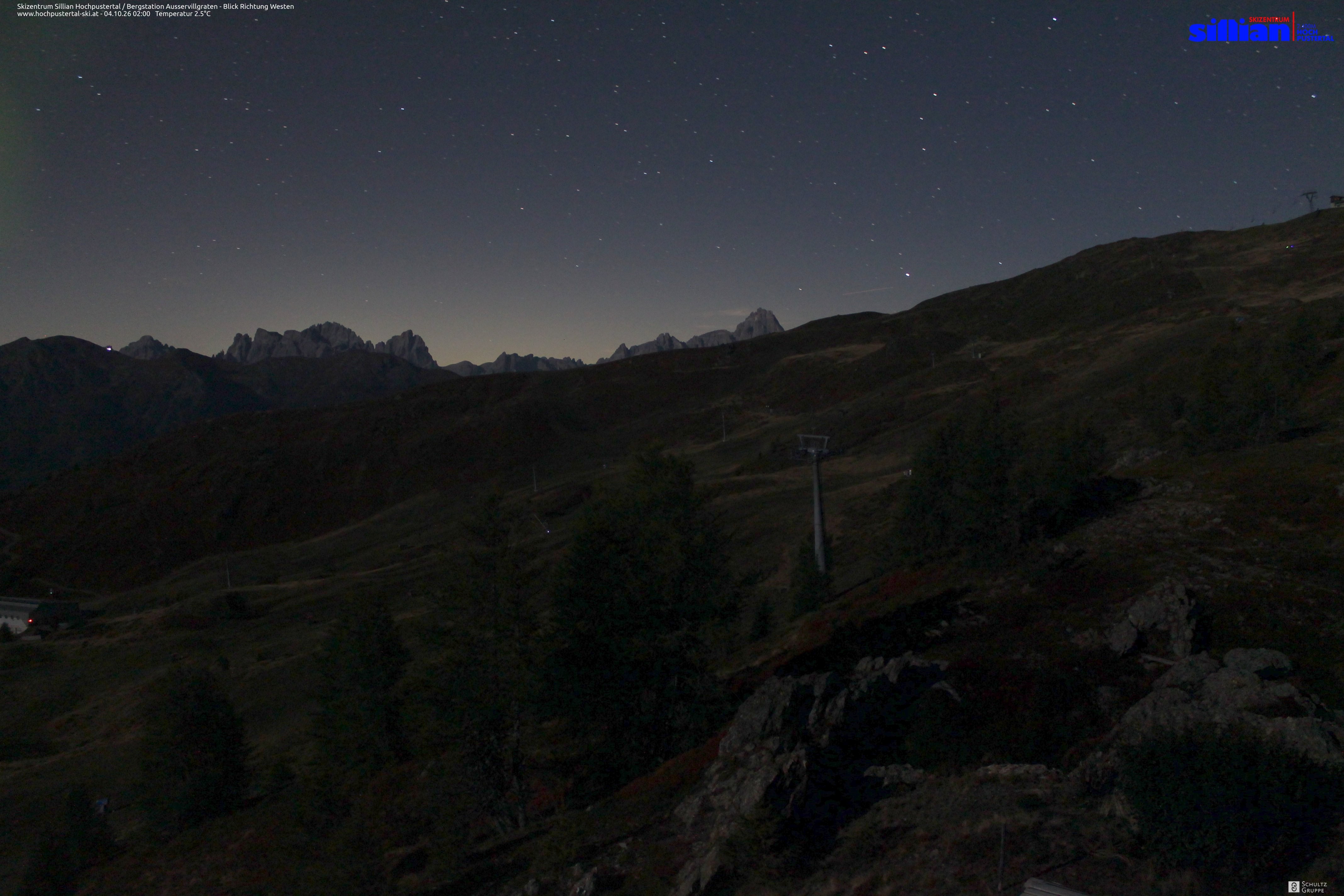 Archiv Foto Webcam Ausservillgraten im Thurntaler-Gebiet