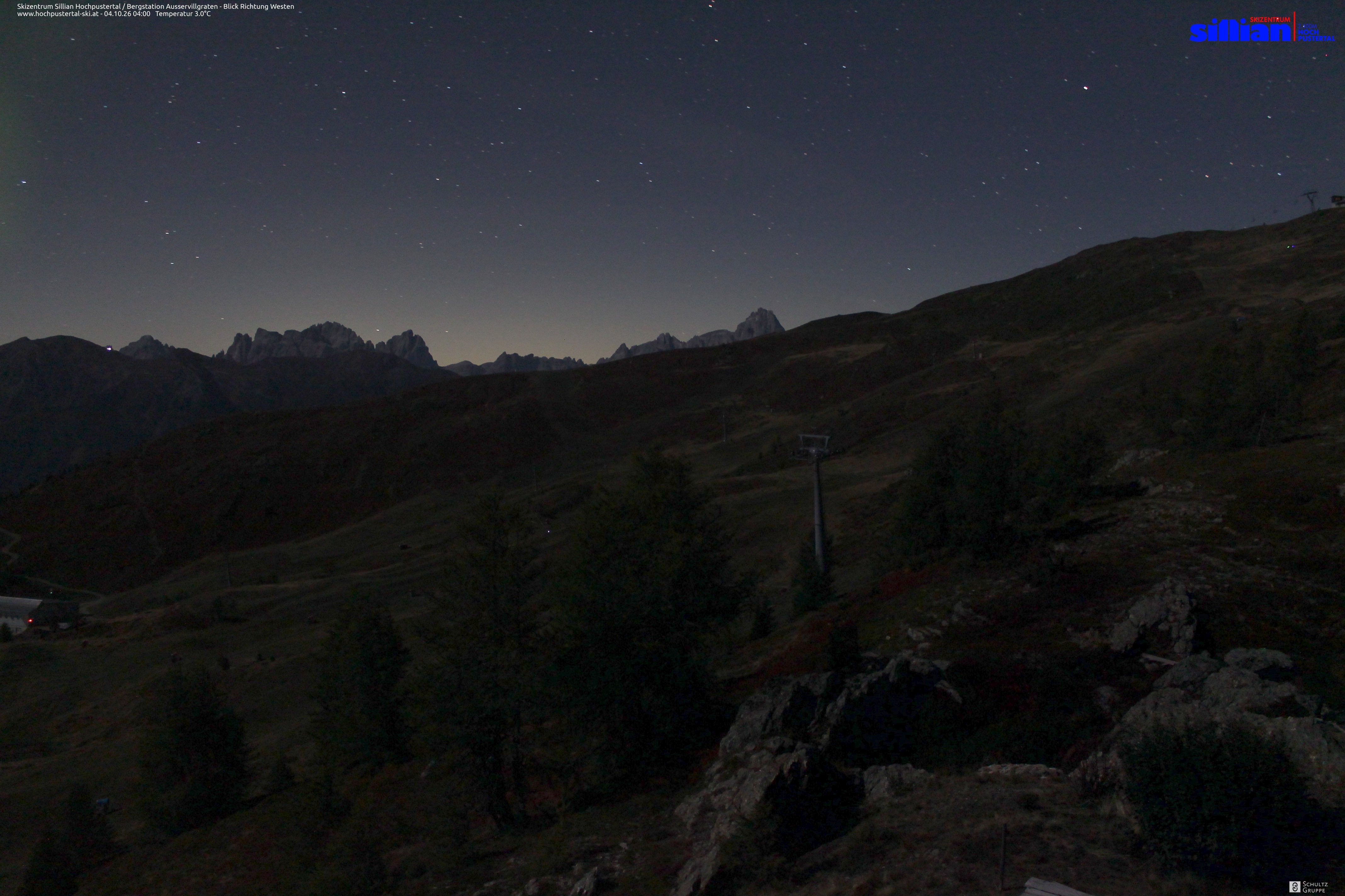 Archiv Foto Webcam Ausservillgraten im Thurntaler-Gebiet