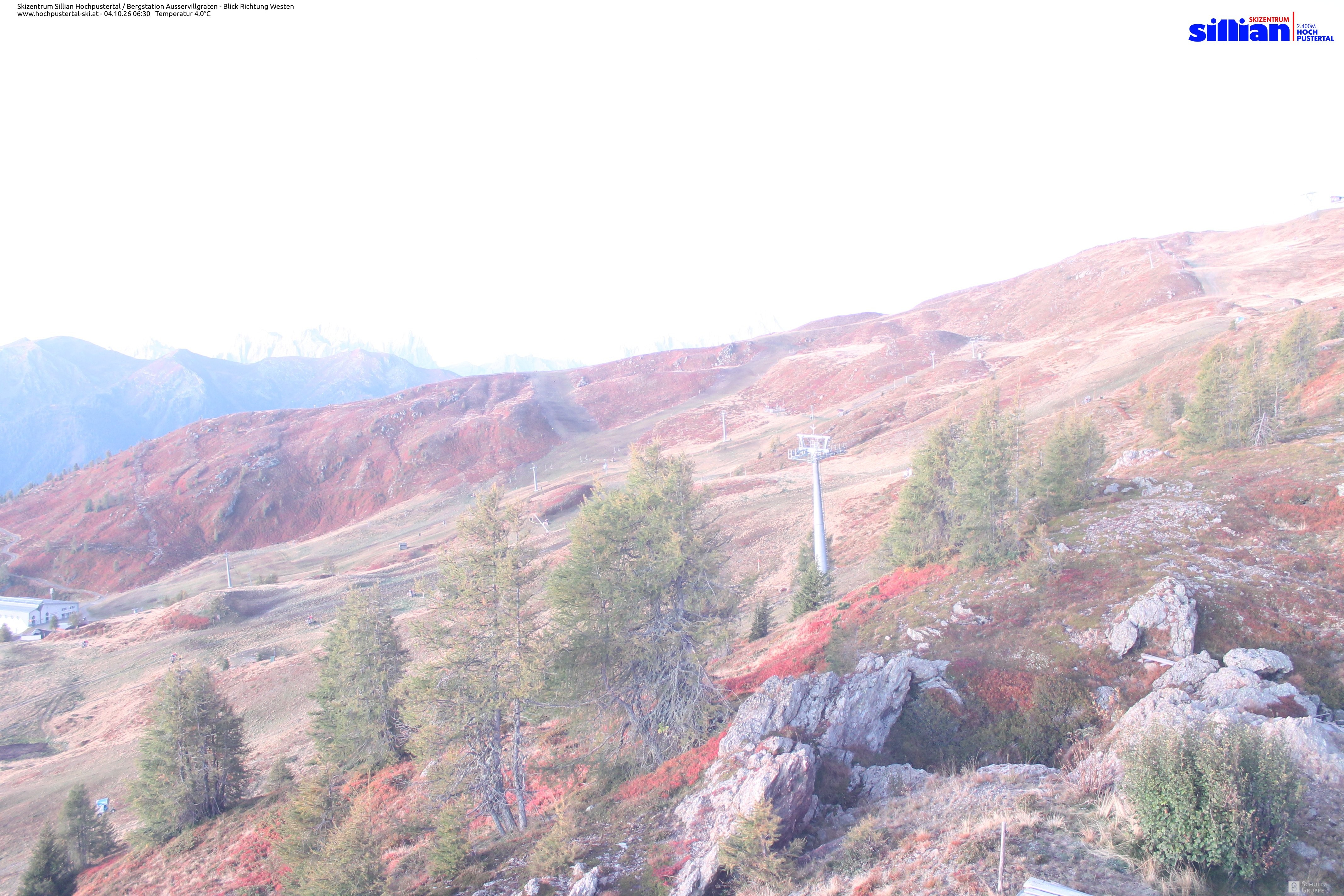 Archiv Foto Webcam Ausservillgraten im Thurntaler-Gebiet