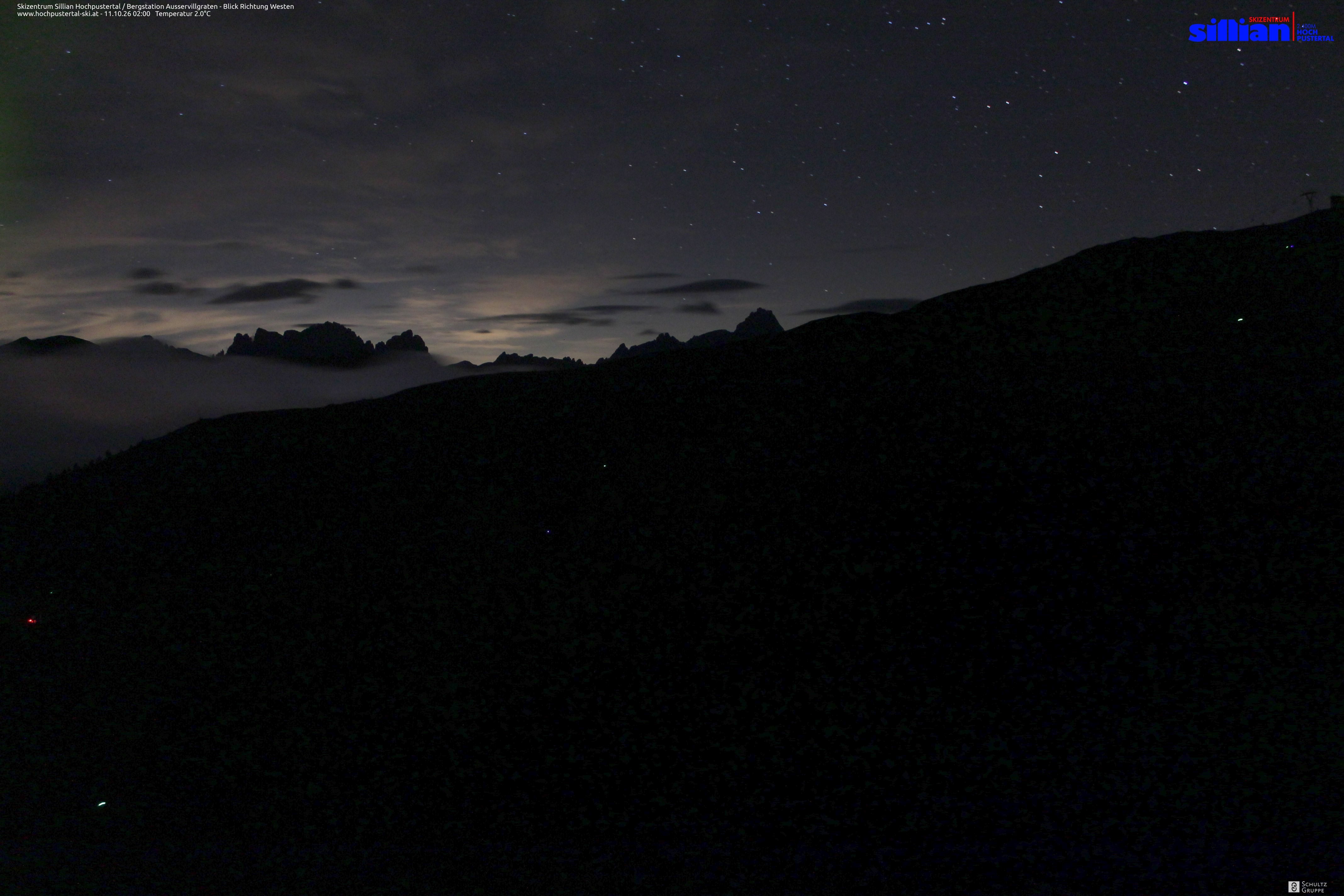 Archiv Foto Webcam Ausservillgraten im Thurntaler-Gebiet