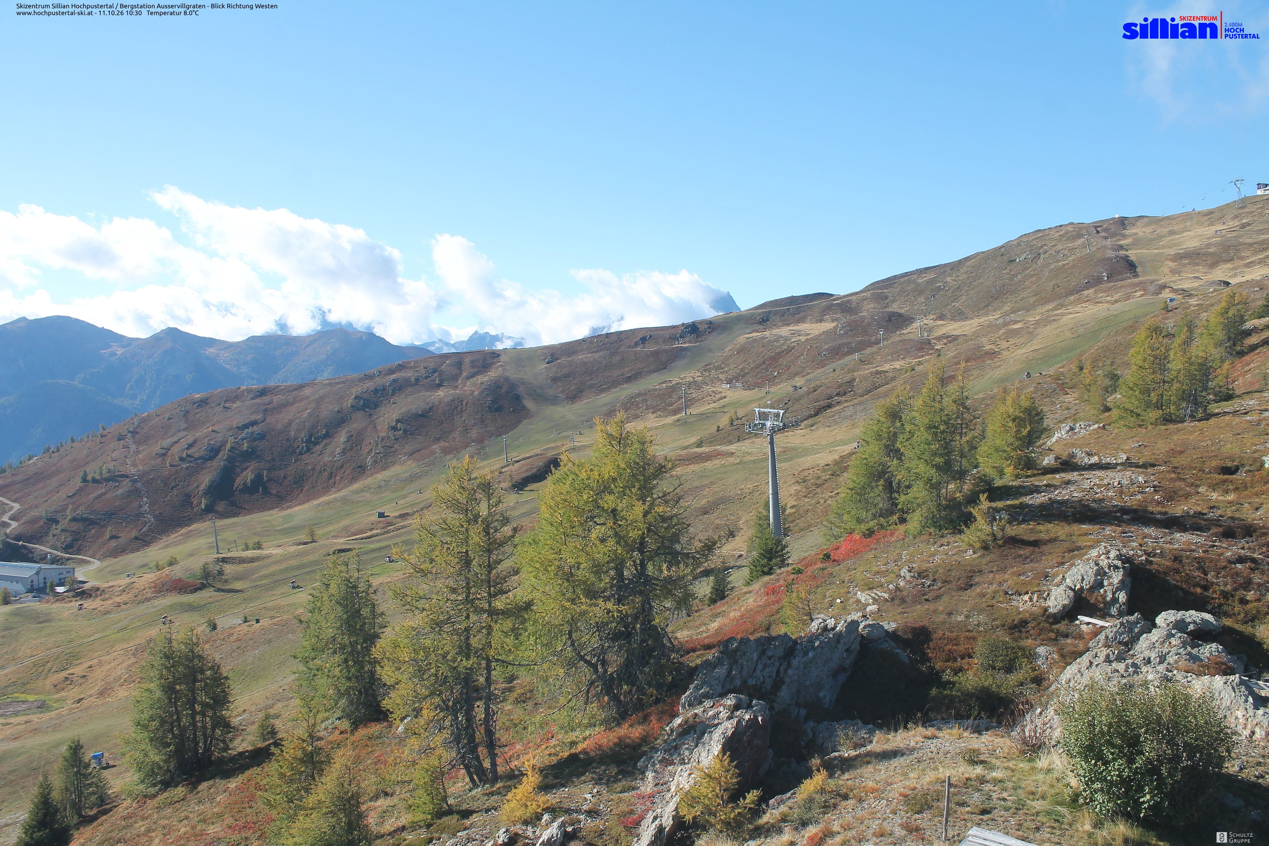 Archiv Foto Webcam Ausservillgraten im Thurntaler-Gebiet