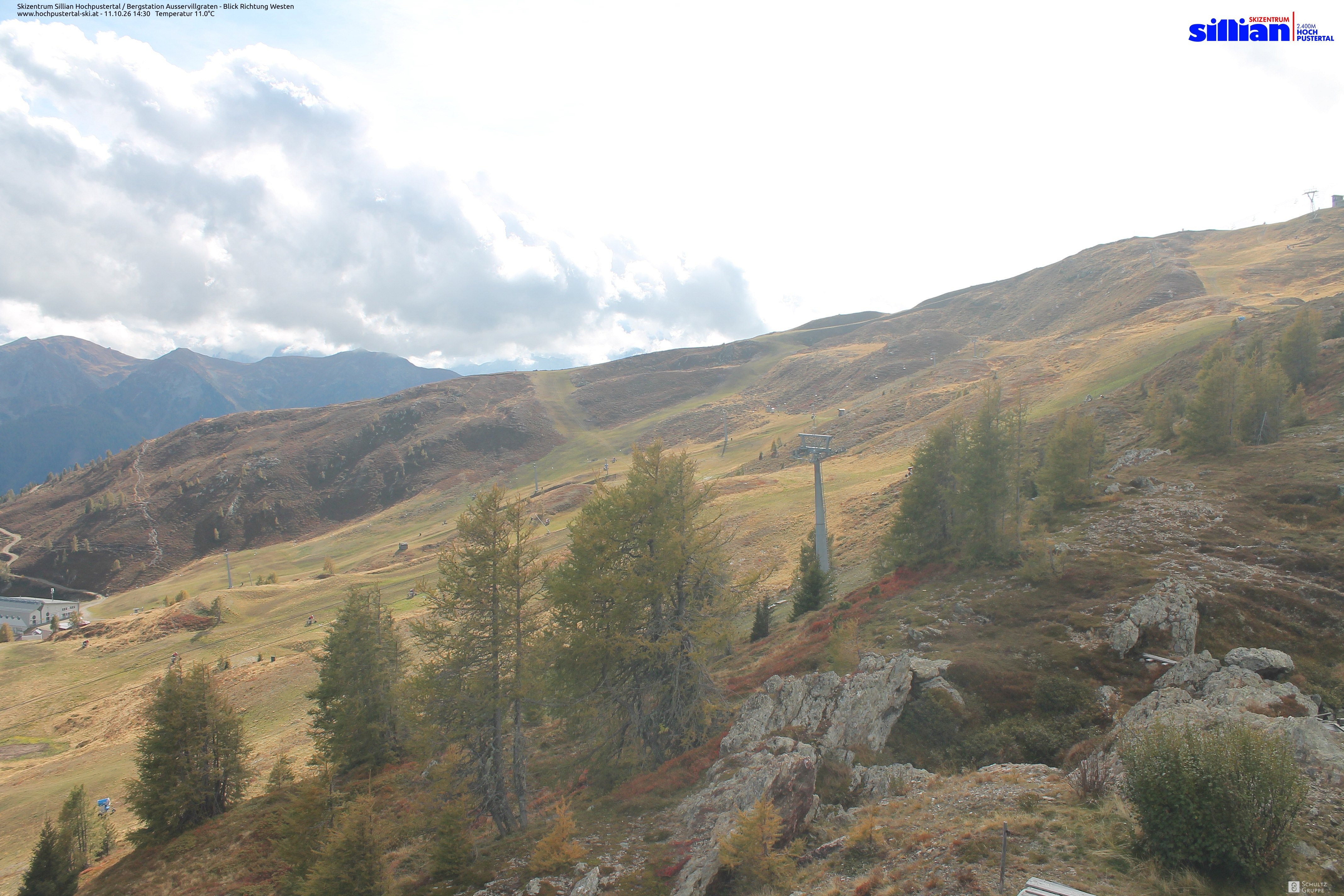 Archiv Foto Webcam Ausservillgraten im Thurntaler-Gebiet