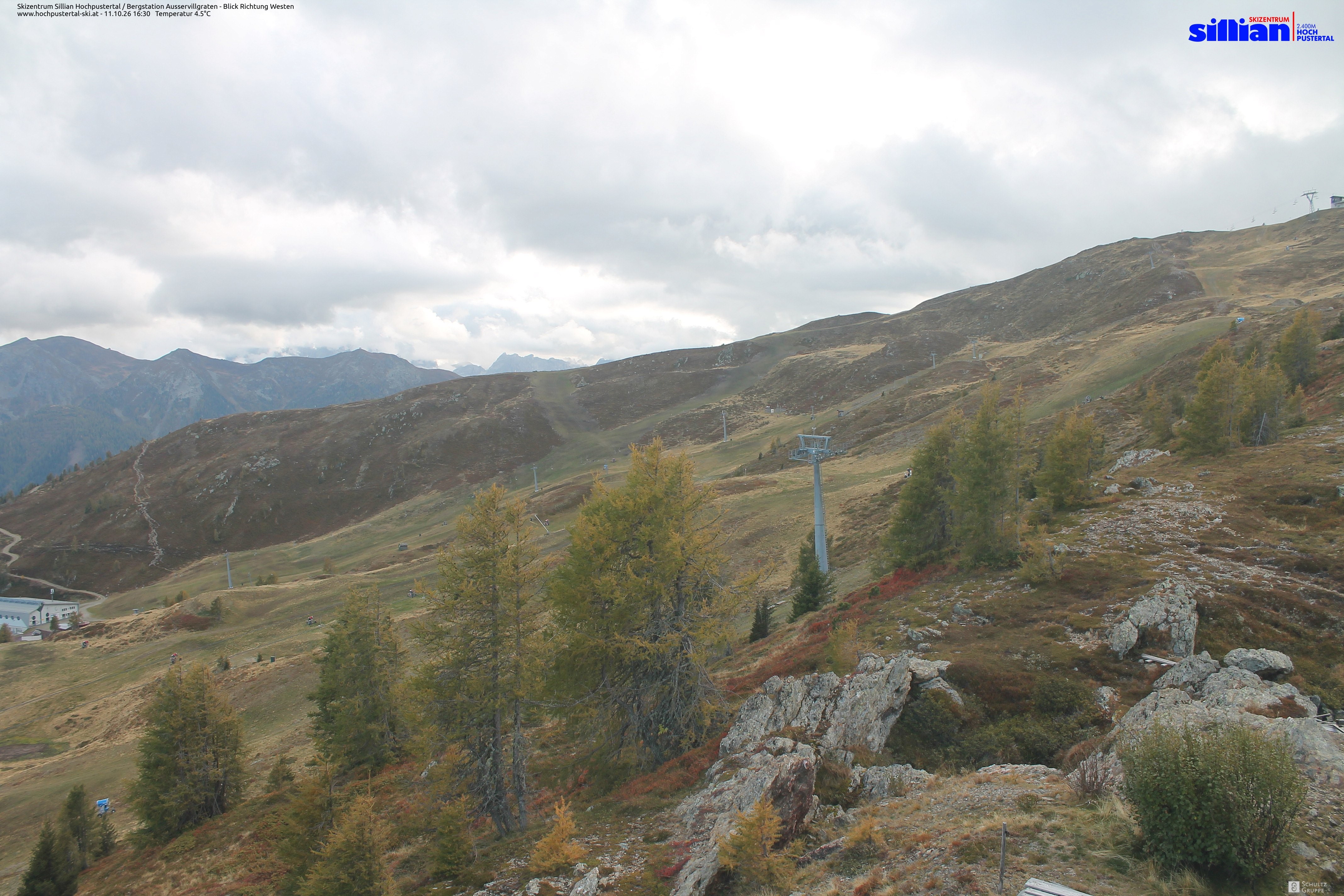 Archiv Foto Webcam Ausservillgraten im Thurntaler-Gebiet