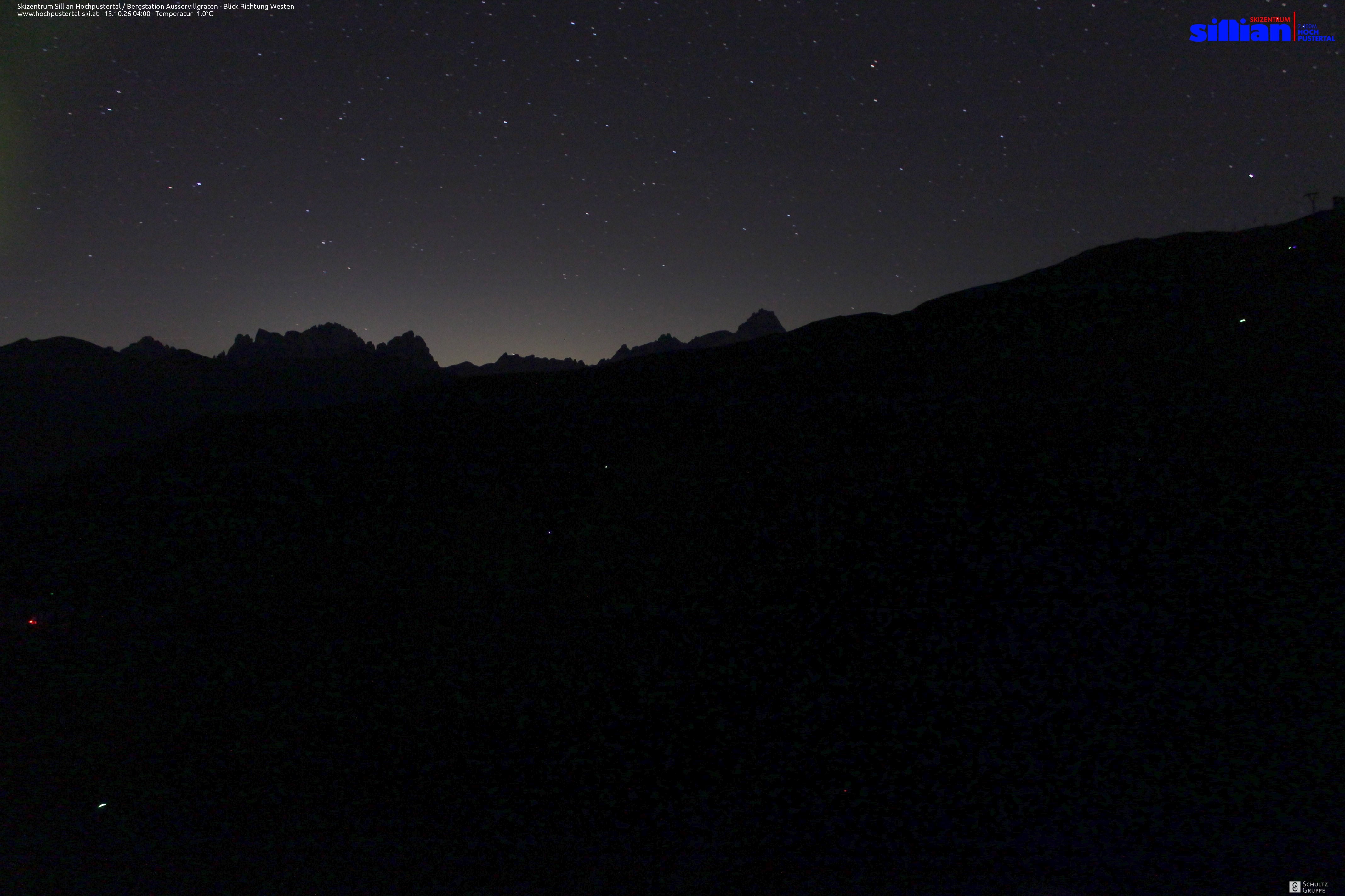 Archiv Foto Webcam Ausservillgraten im Thurntaler-Gebiet