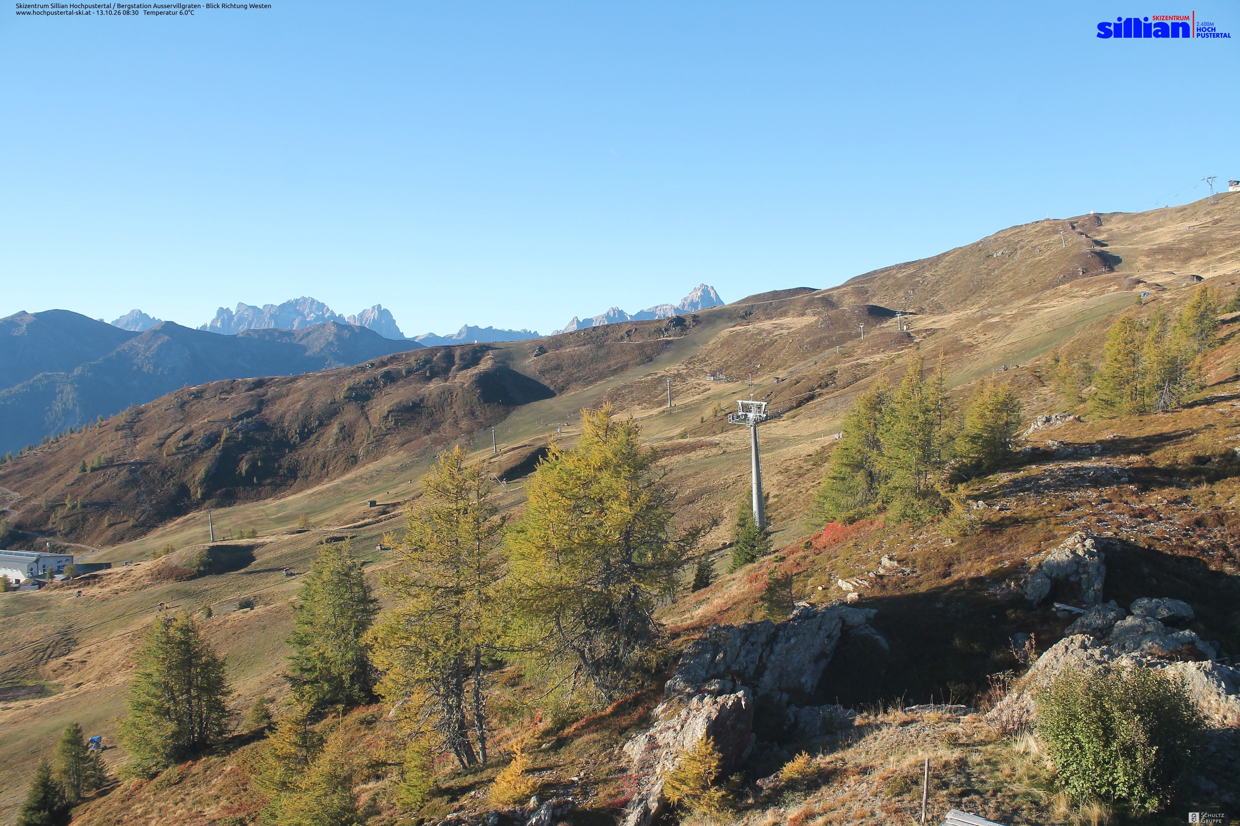 Archiv Foto Webcam Ausservillgraten im Thurntaler-Gebiet