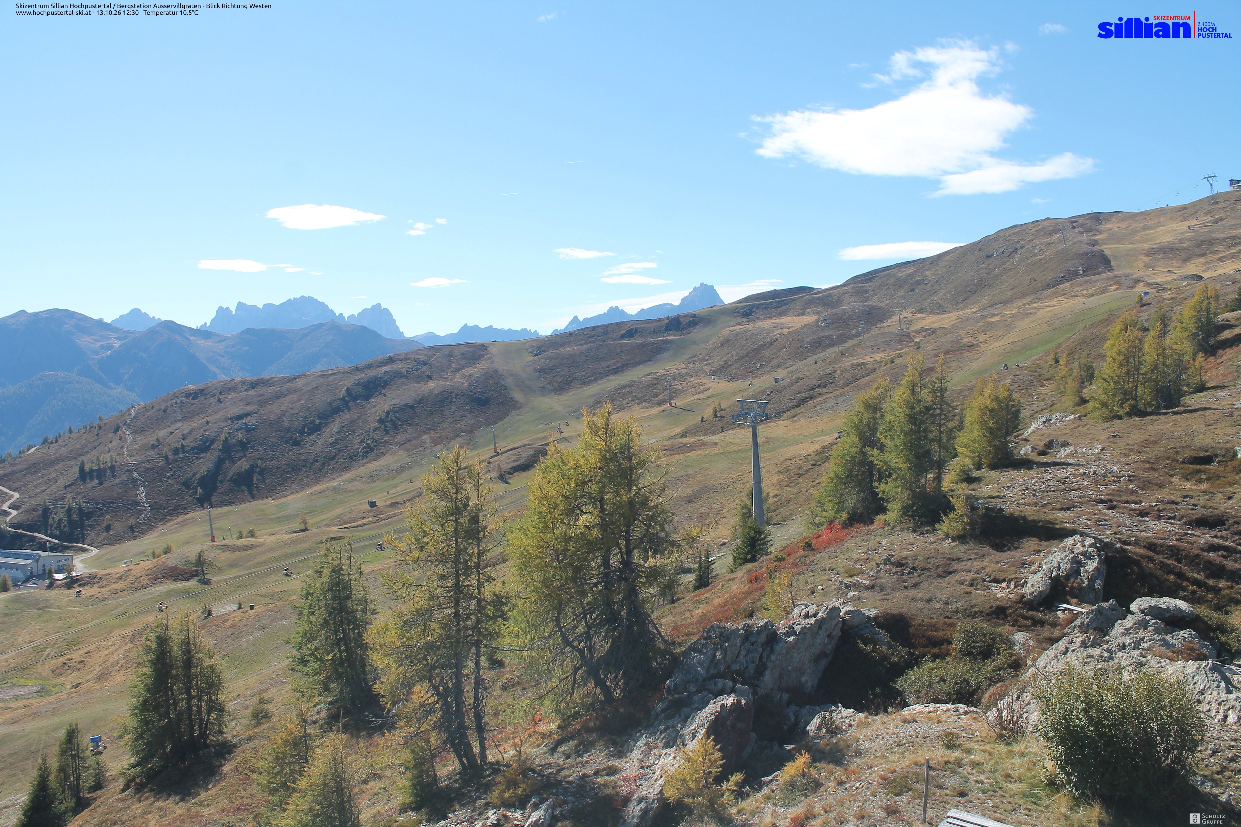 Archiv Foto Webcam Ausservillgraten im Thurntaler-Gebiet