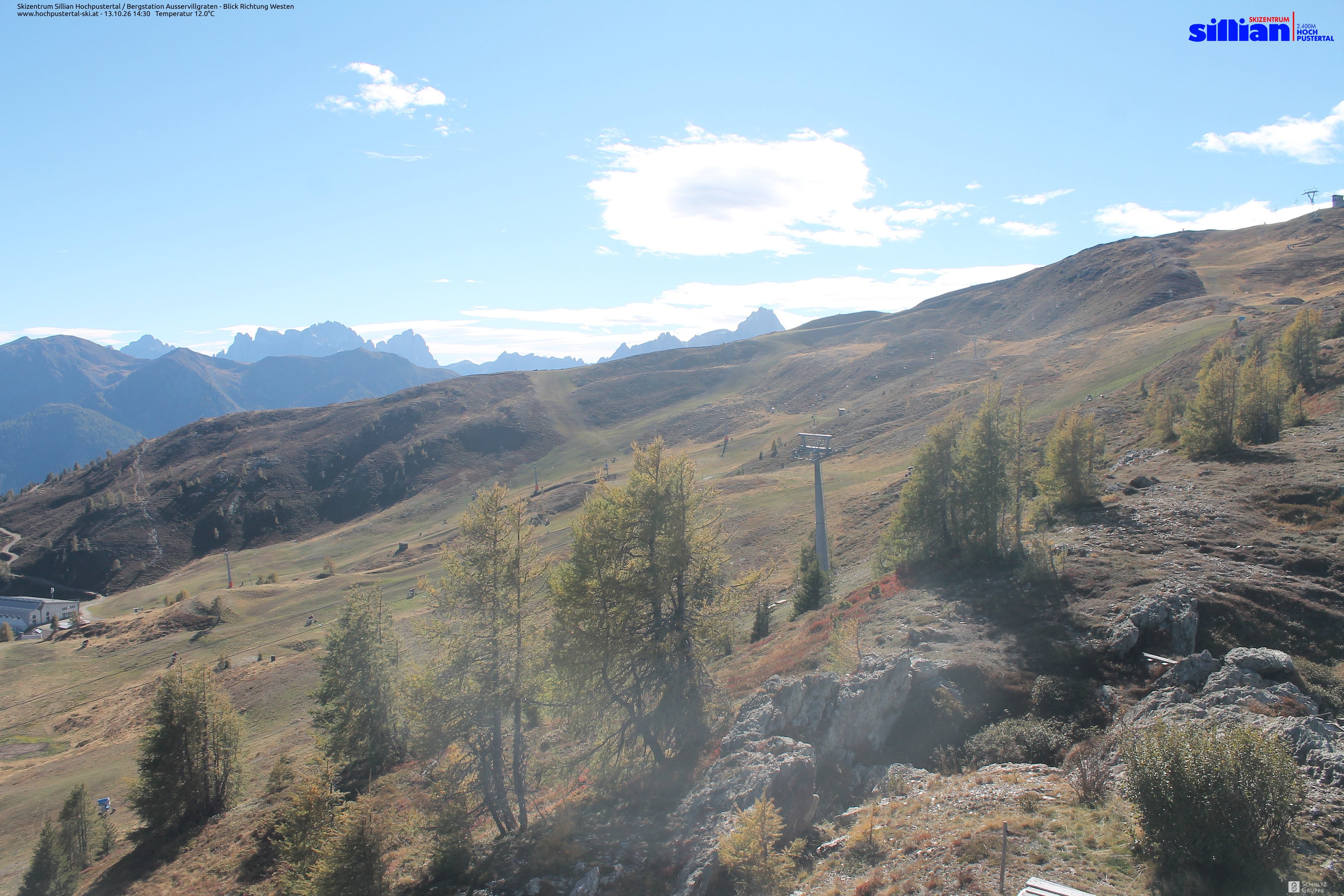 Archiv Foto Webcam Ausservillgraten im Thurntaler-Gebiet