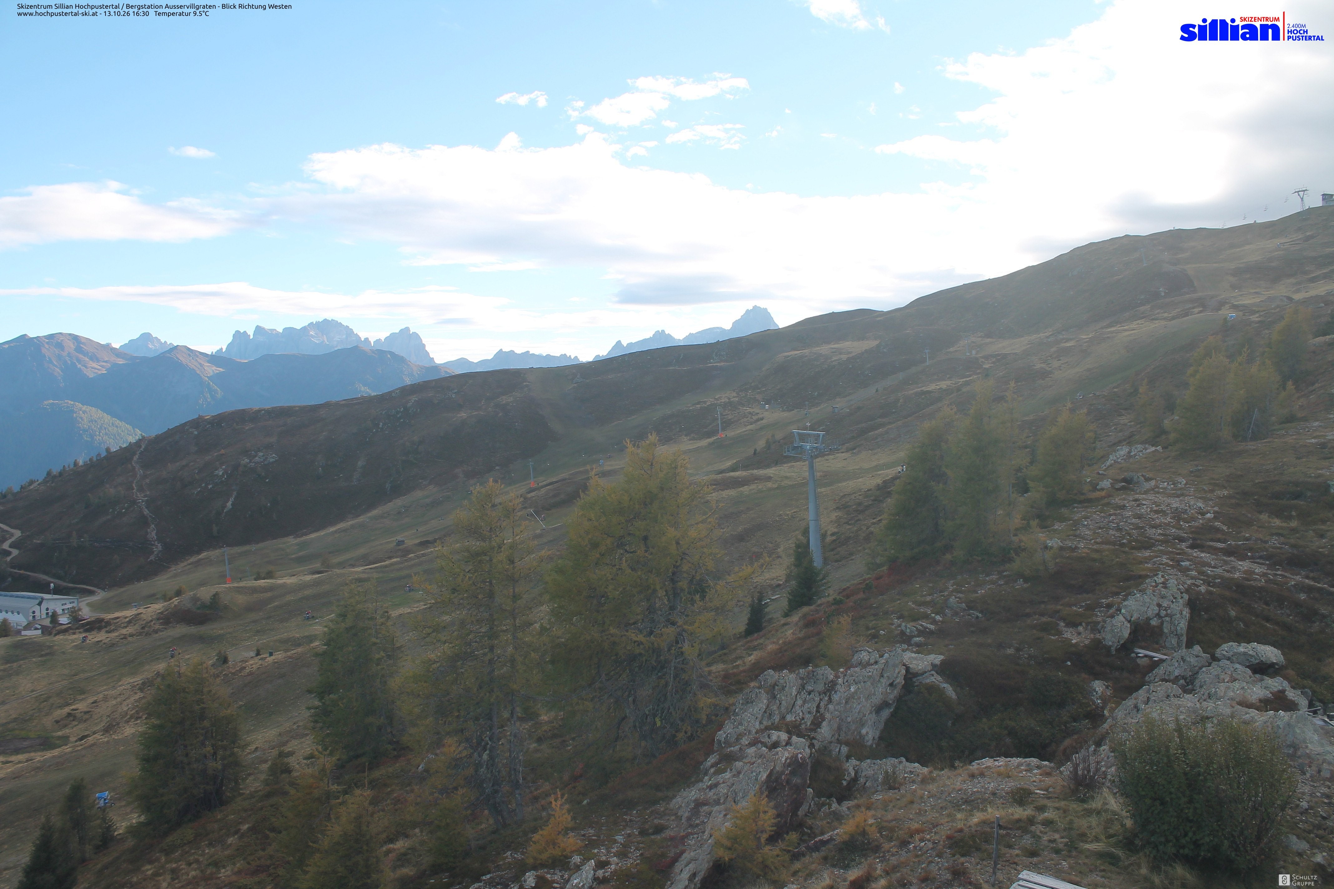 Archiv Foto Webcam Ausservillgraten im Thurntaler-Gebiet