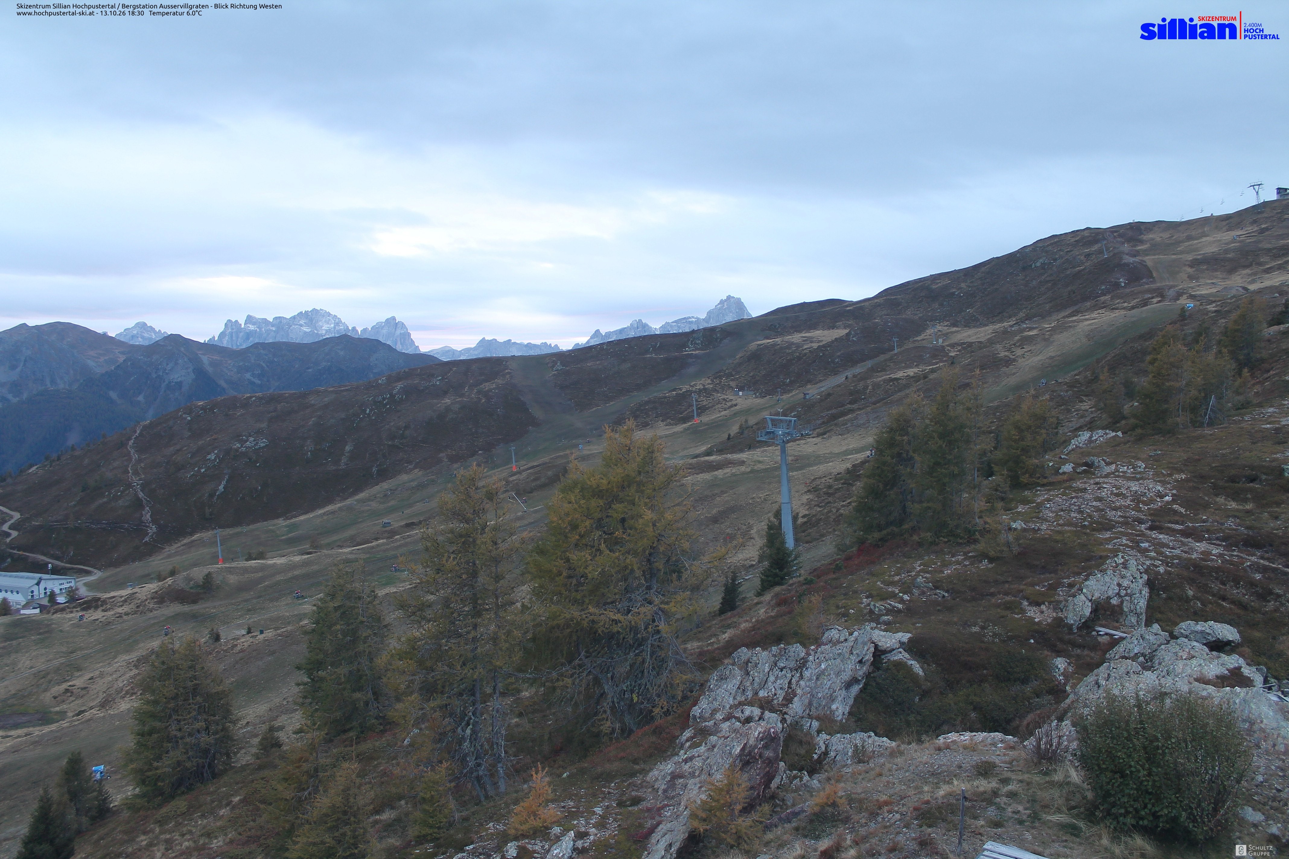 Archiv Foto Webcam Ausservillgraten im Thurntaler-Gebiet