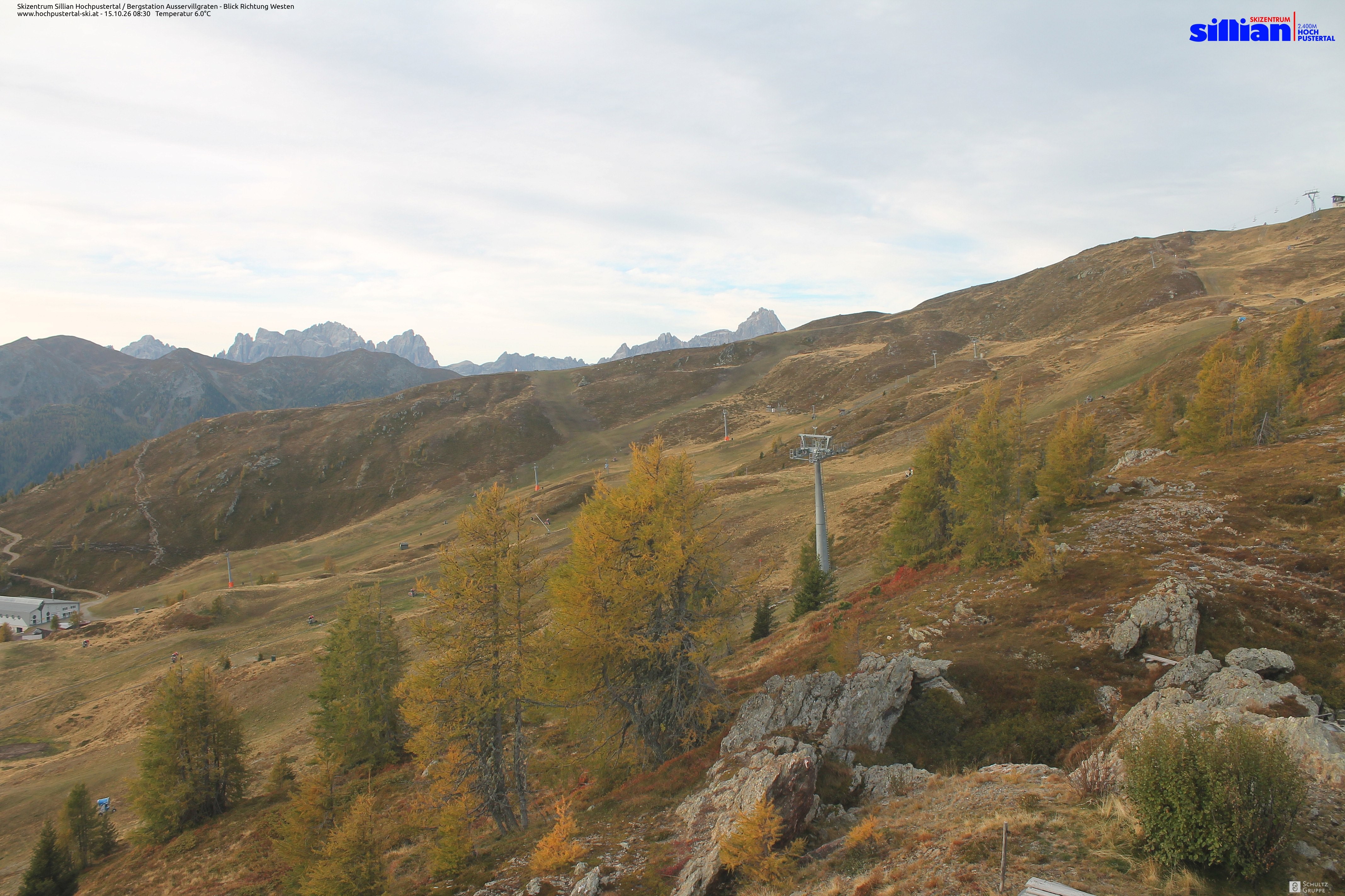 Archiv Foto Webcam Ausservillgraten im Thurntaler-Gebiet