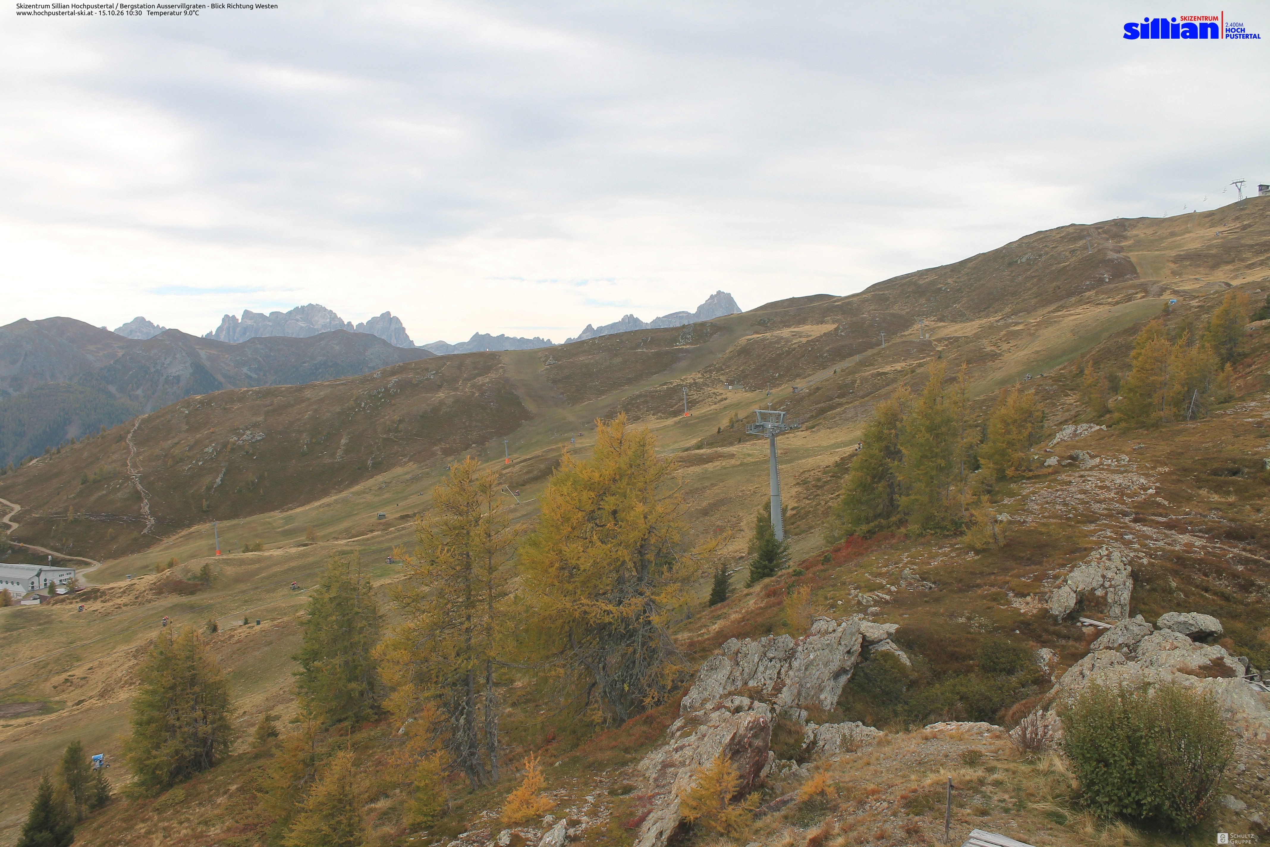 Archiv Foto Webcam Ausservillgraten im Thurntaler-Gebiet