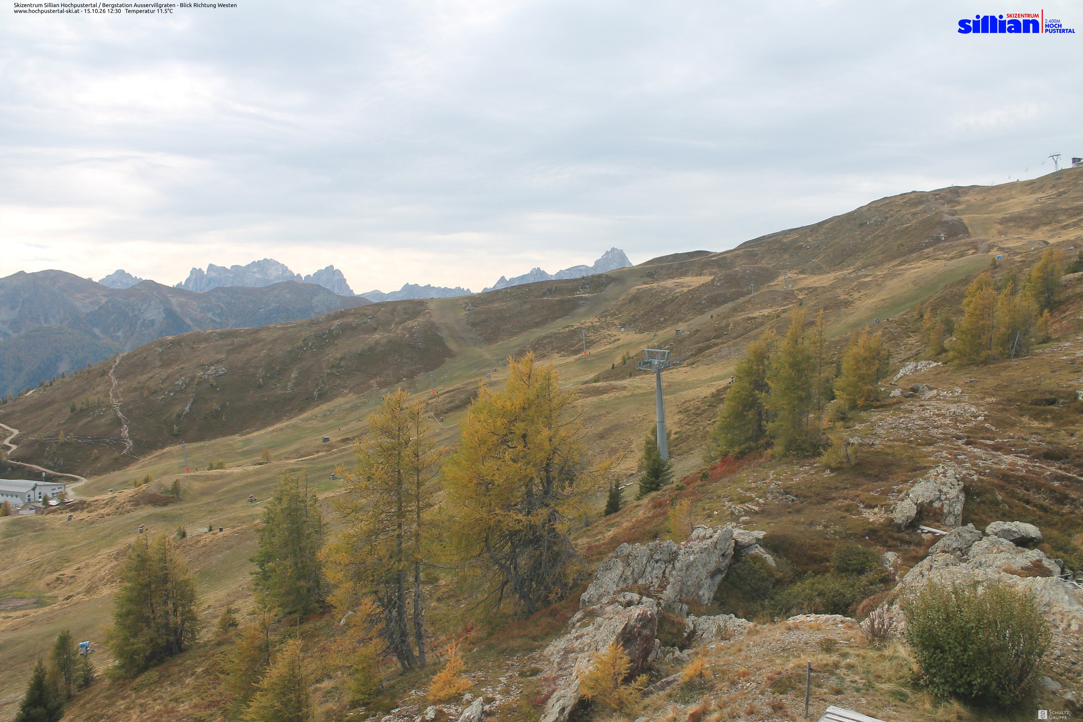 Archiv Foto Webcam Ausservillgraten im Thurntaler-Gebiet