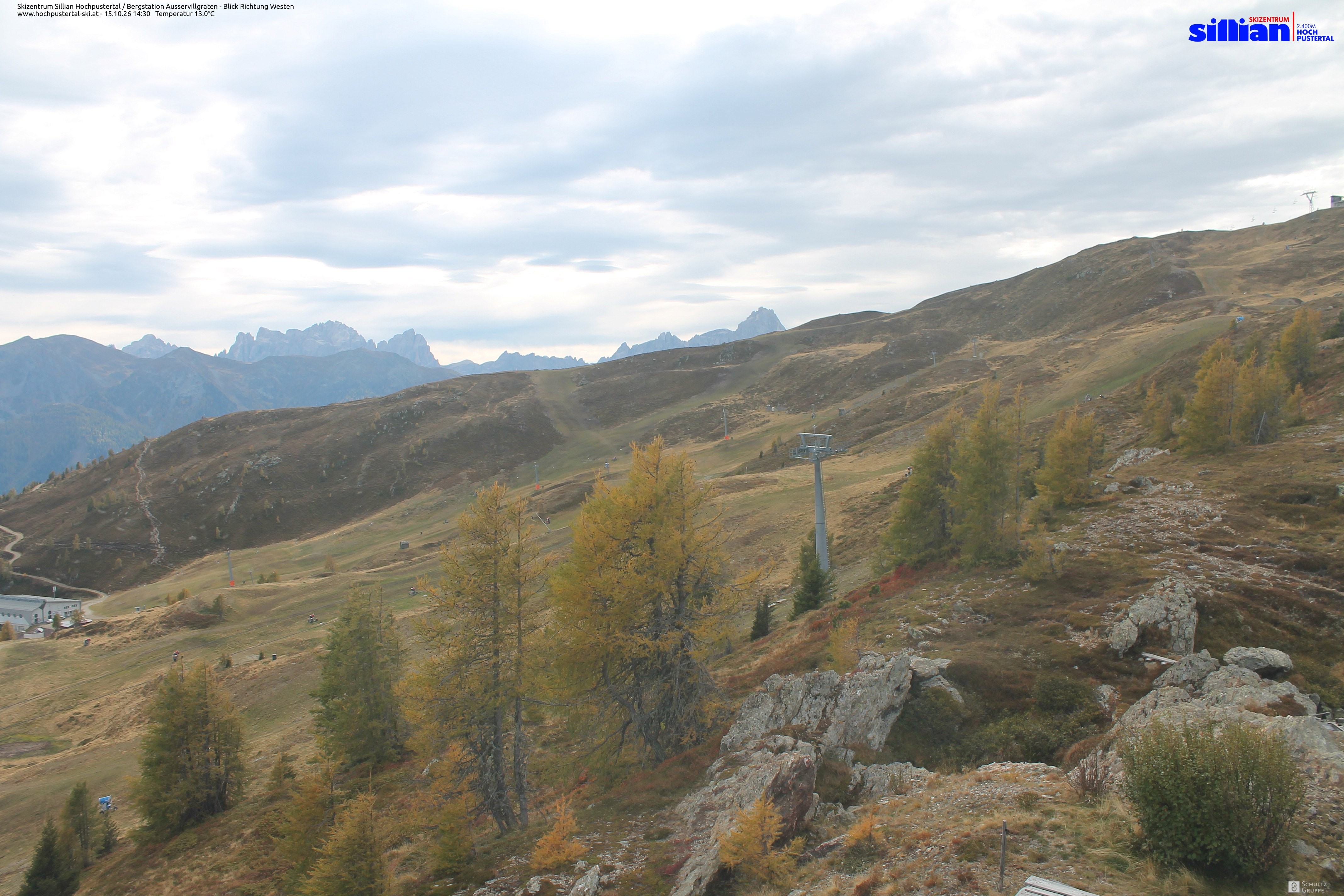 Archiv Foto Webcam Ausservillgraten im Thurntaler-Gebiet