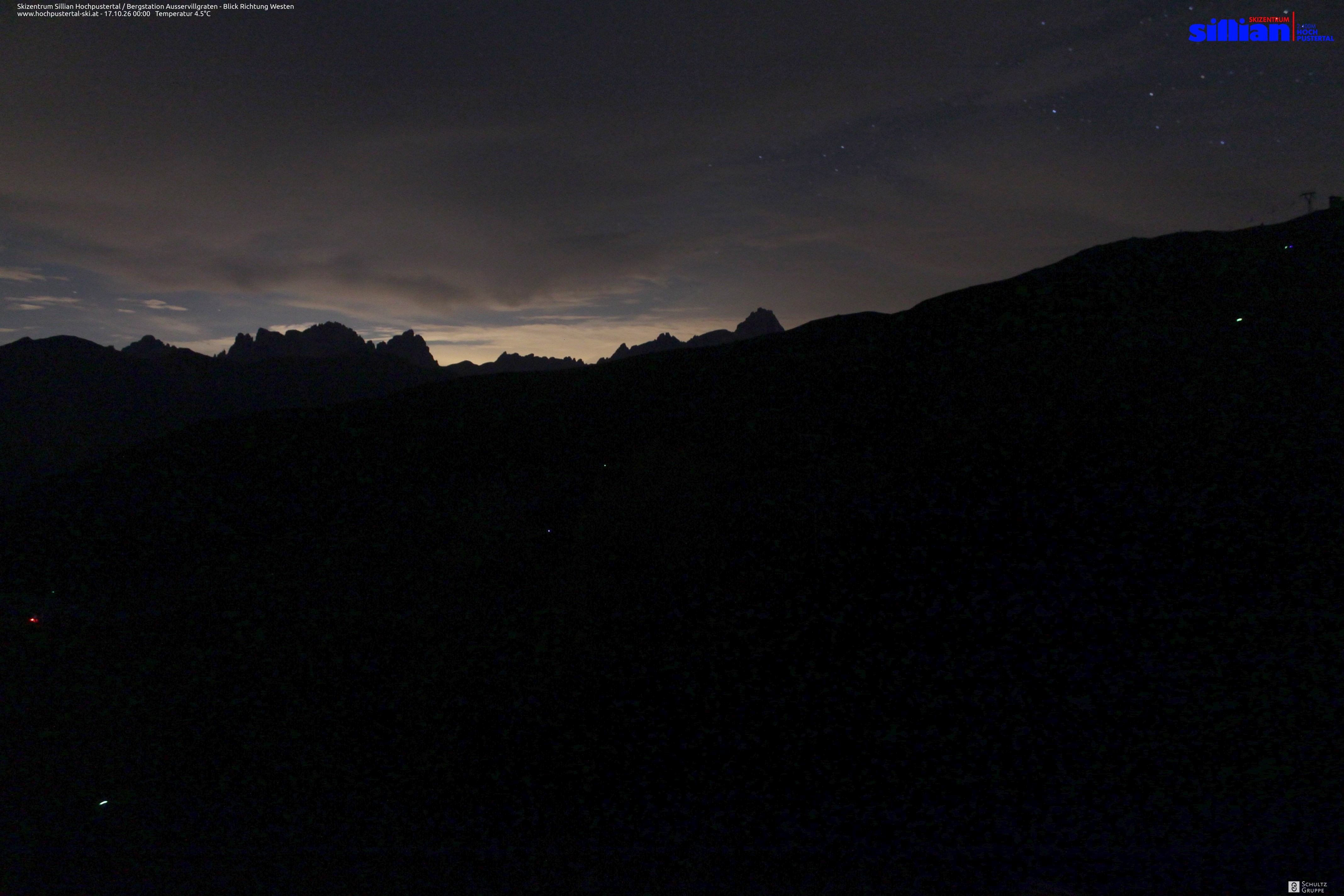 Archiv Foto Webcam Ausservillgraten im Thurntaler-Gebiet