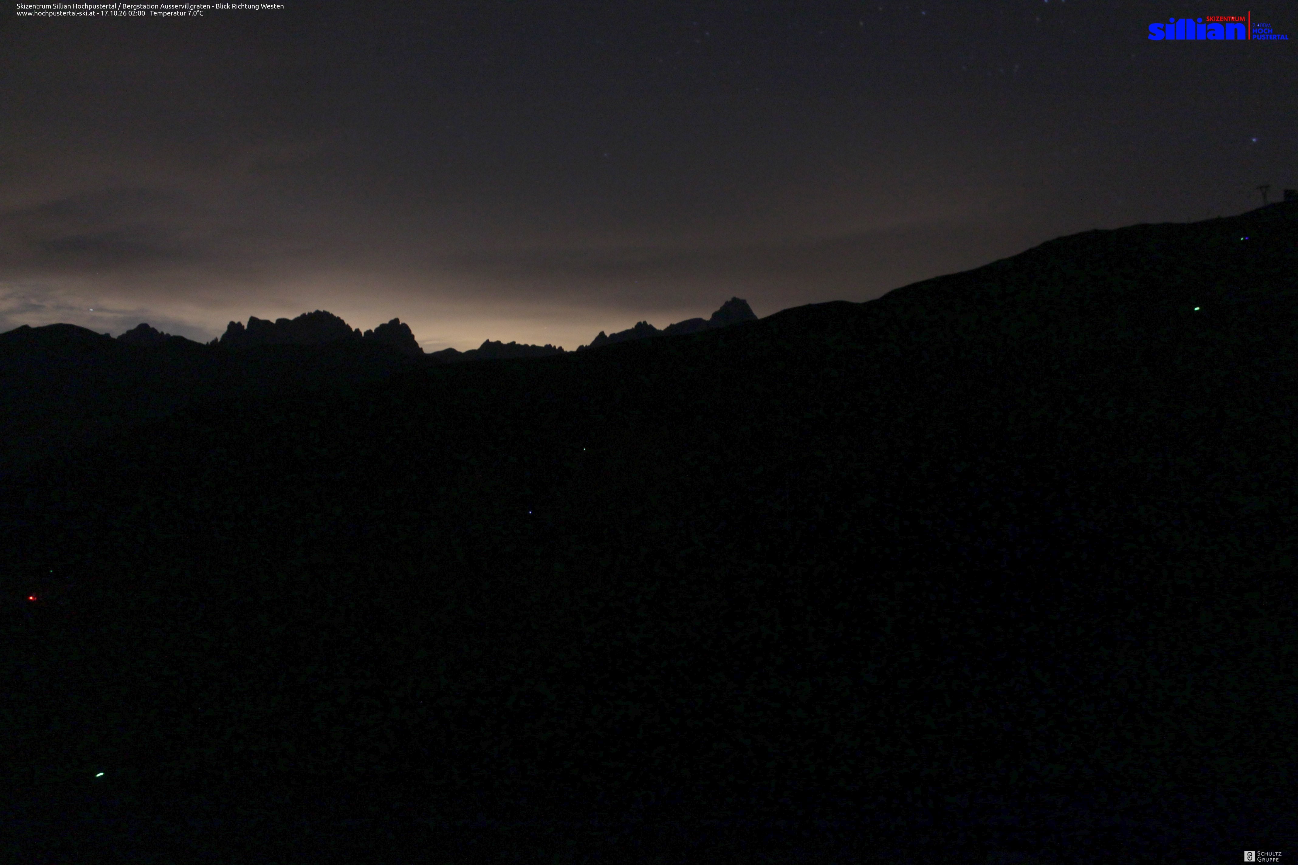Archiv Foto Webcam Ausservillgraten im Thurntaler-Gebiet