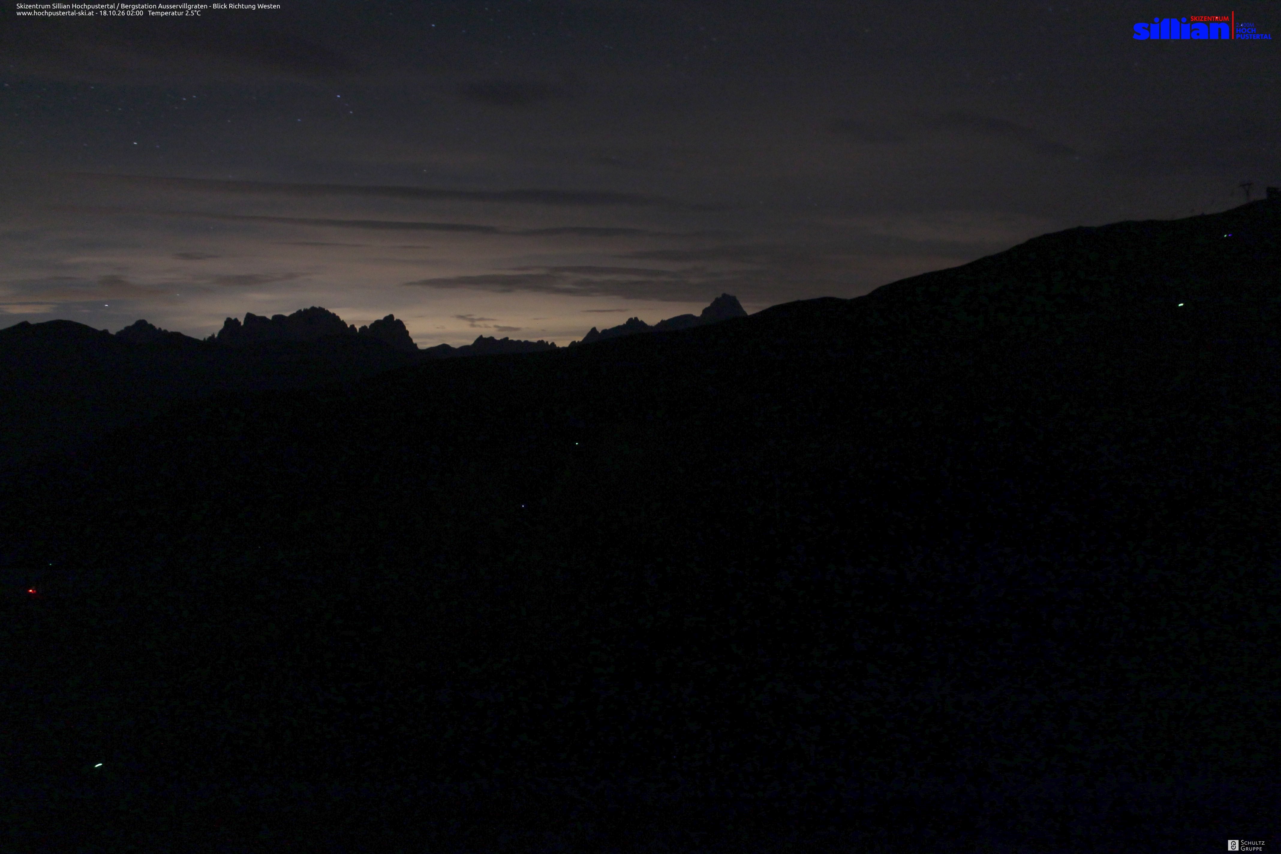 Archiv Foto Webcam Ausservillgraten im Thurntaler-Gebiet