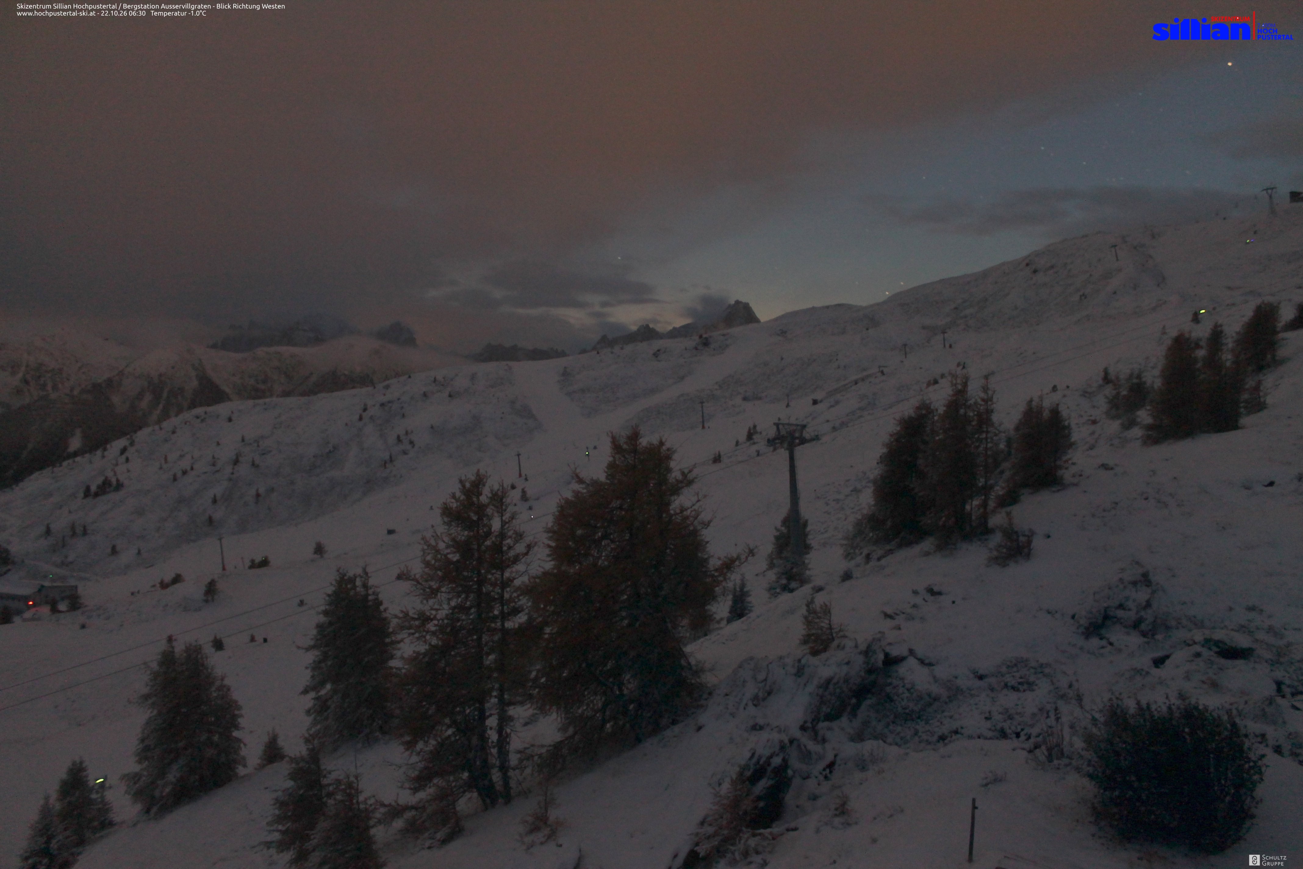Archiv Foto Webcam Ausservillgraten im Thurntaler-Gebiet