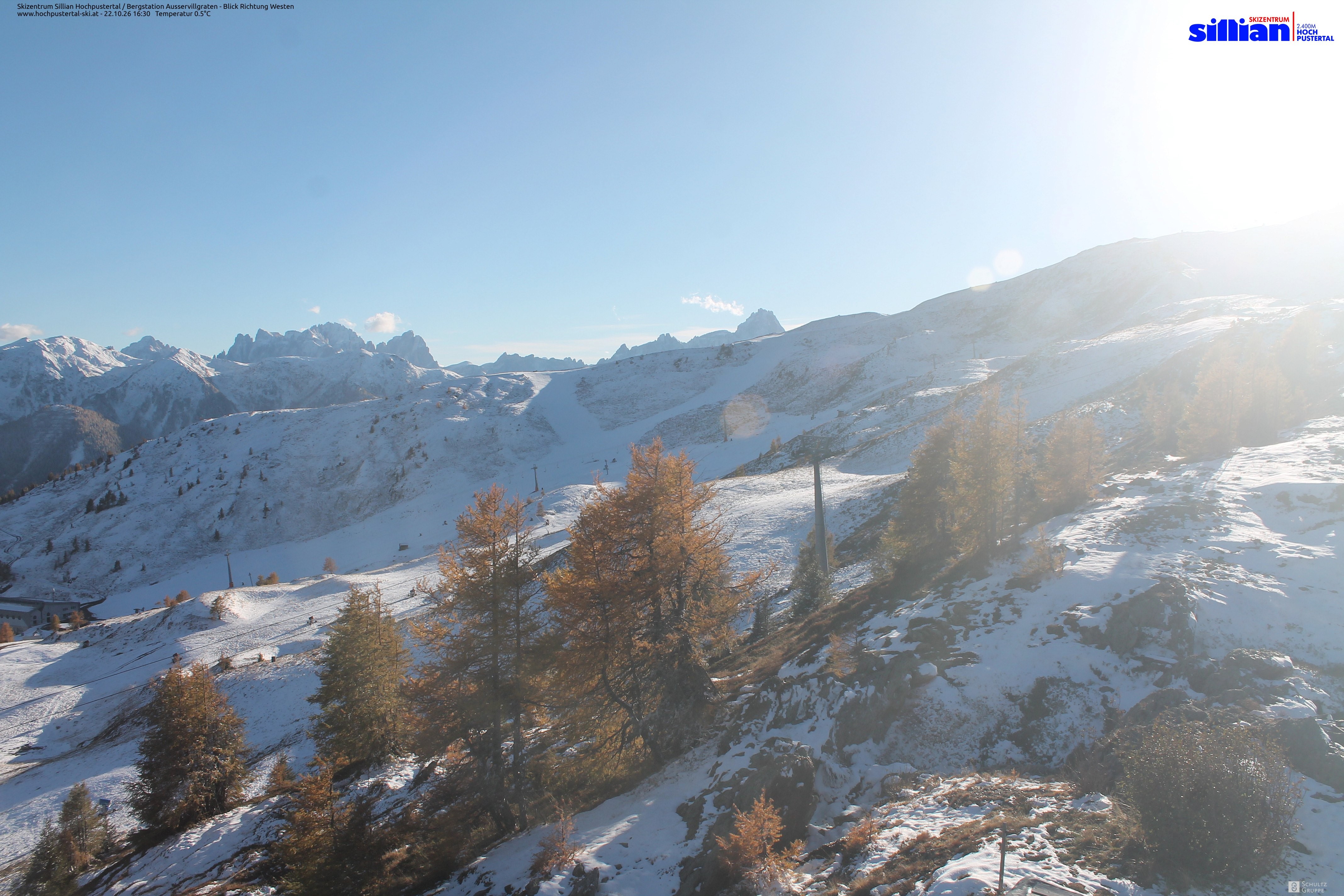 Archiv Foto Webcam Ausservillgraten im Thurntaler-Gebiet