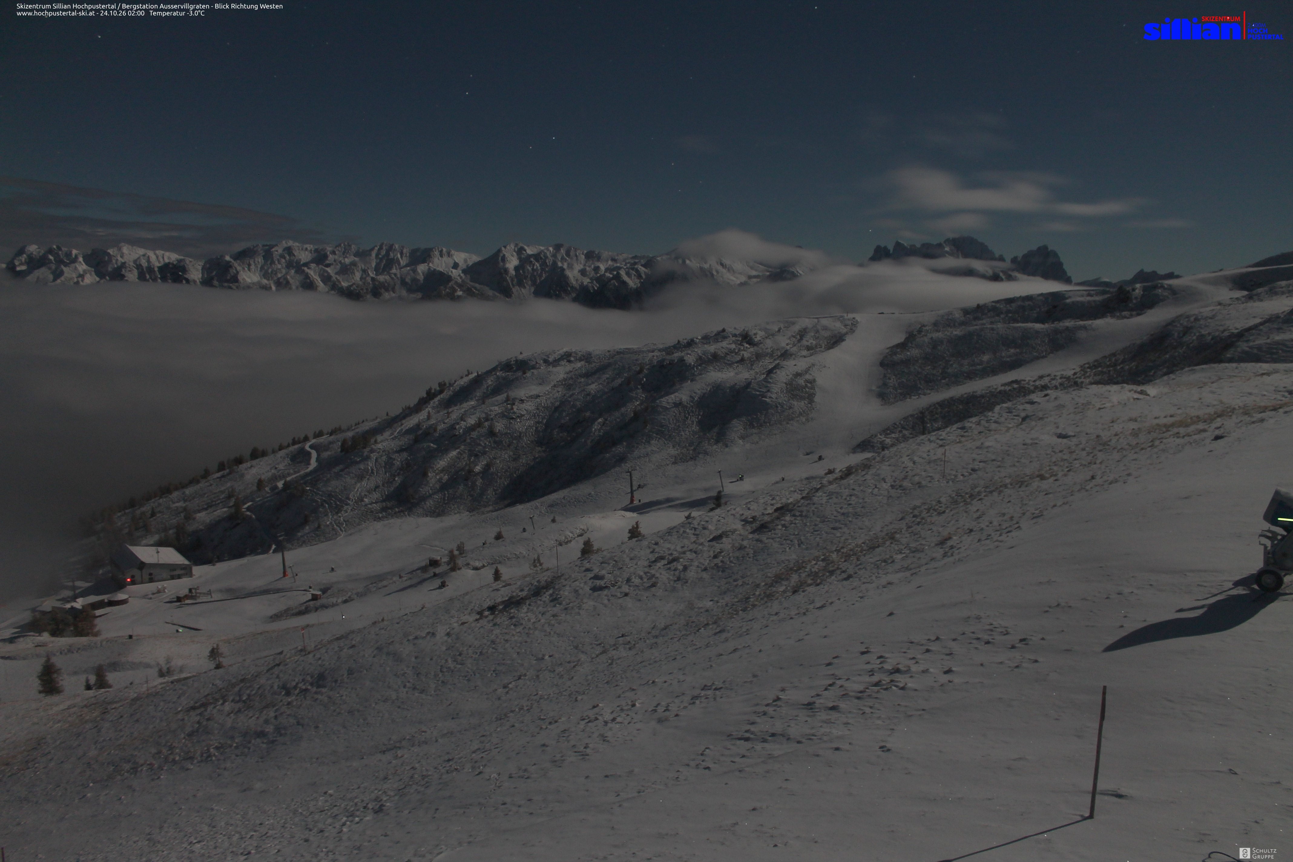 Archiv Foto Webcam Ausservillgraten im Thurntaler-Gebiet
