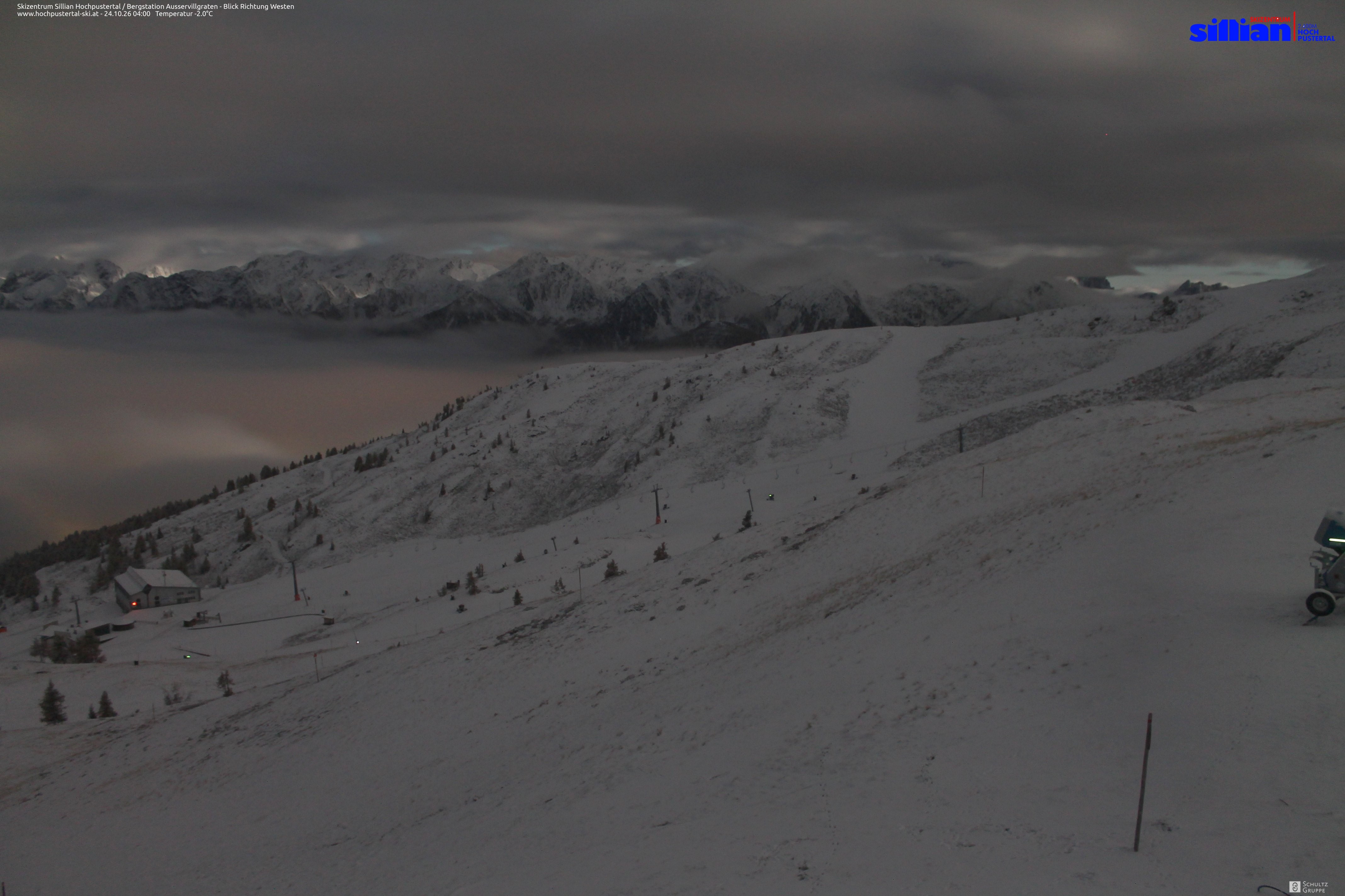 Archiv Foto Webcam Ausservillgraten im Thurntaler-Gebiet