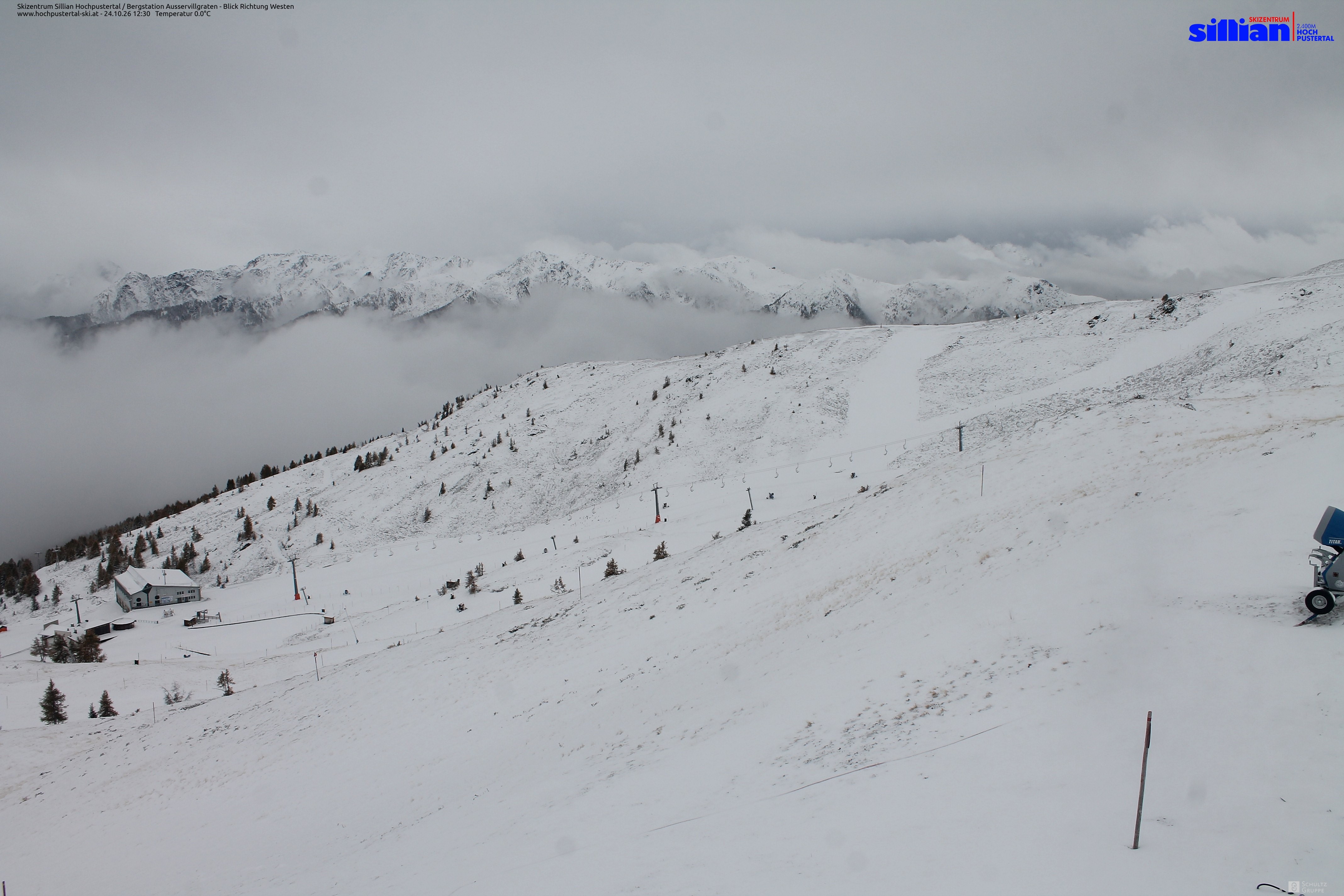 Archiv Foto Webcam Ausservillgraten im Thurntaler-Gebiet