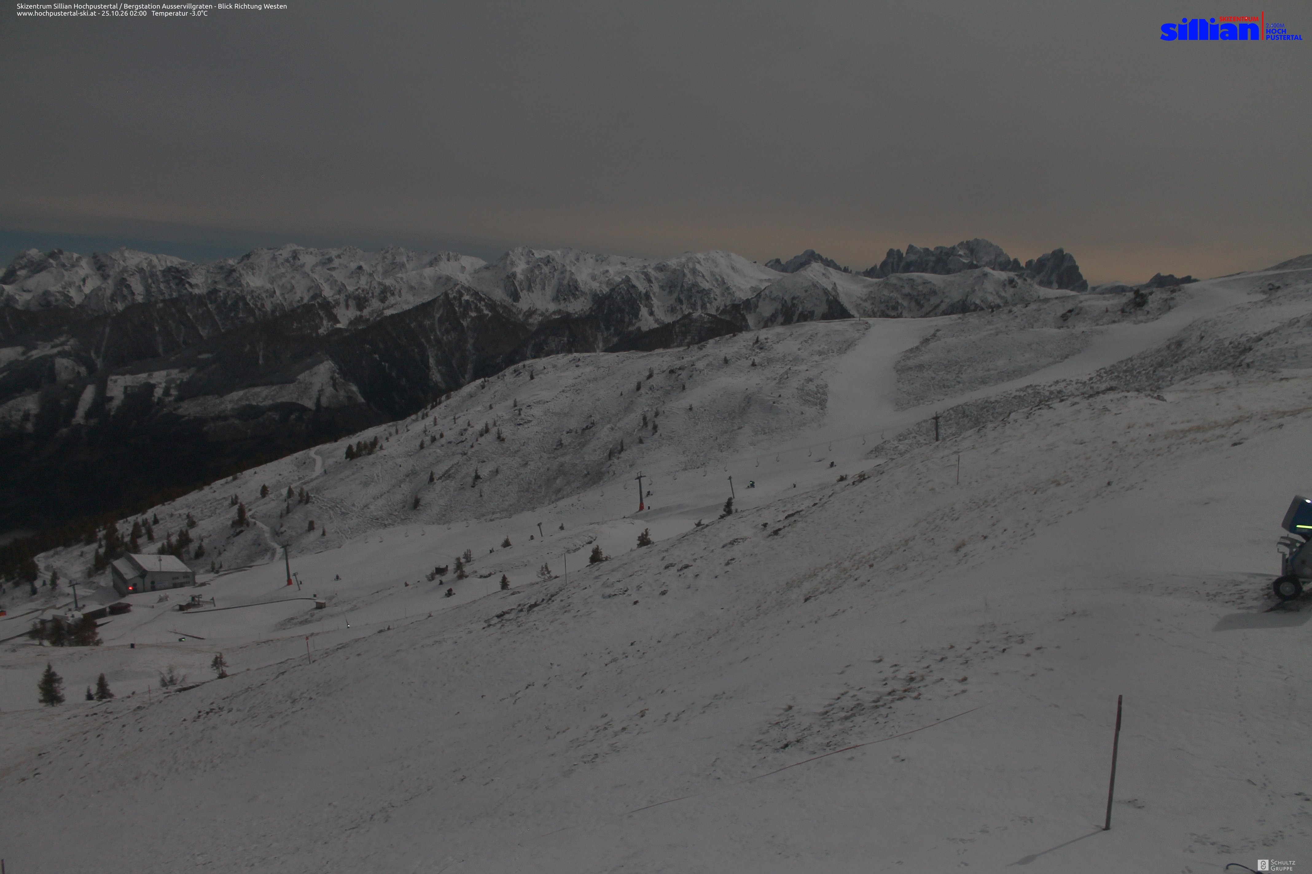 Archiv Foto Webcam Ausservillgraten im Thurntaler-Gebiet