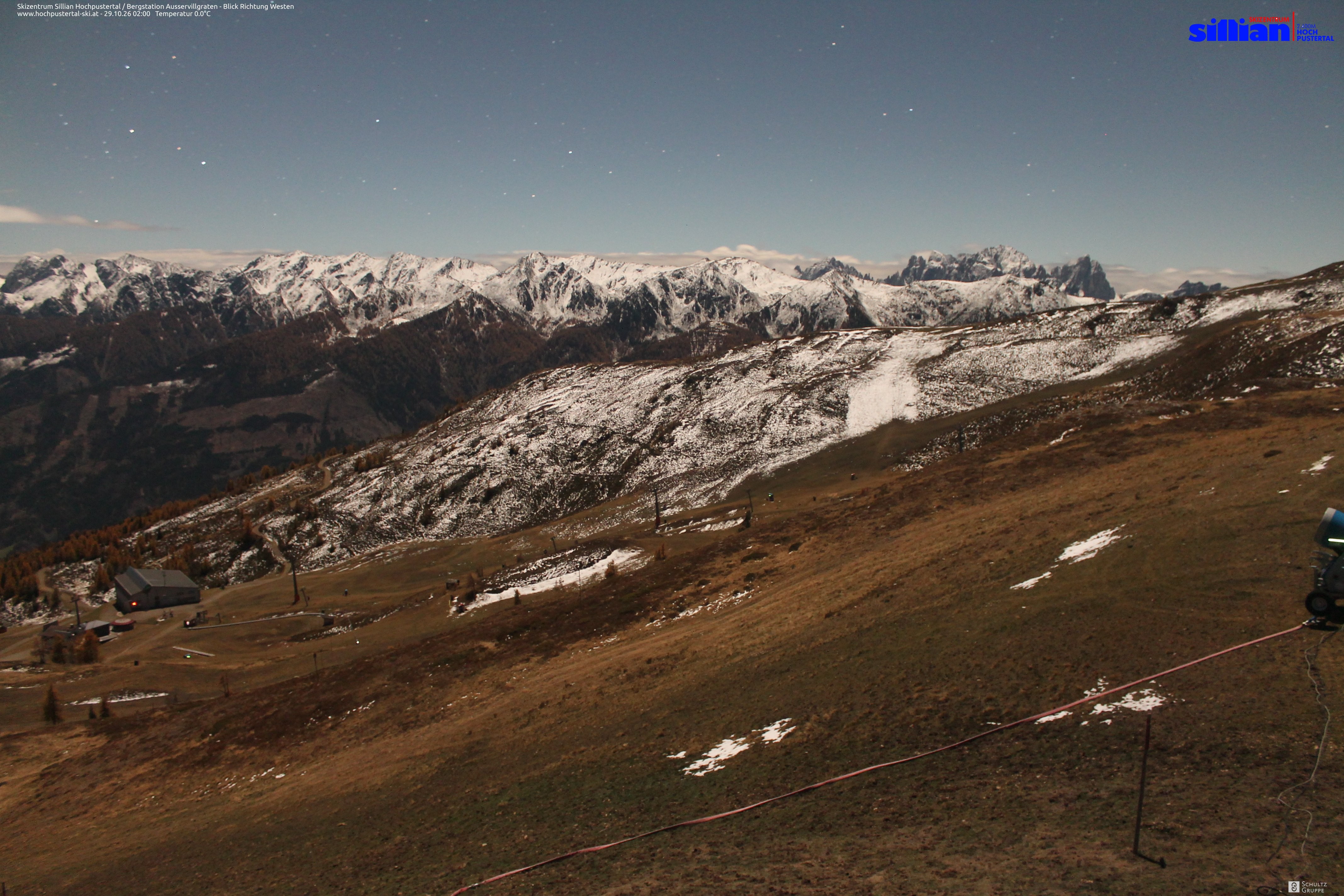 Archiv Foto Webcam Ausservillgraten im Thurntaler-Gebiet