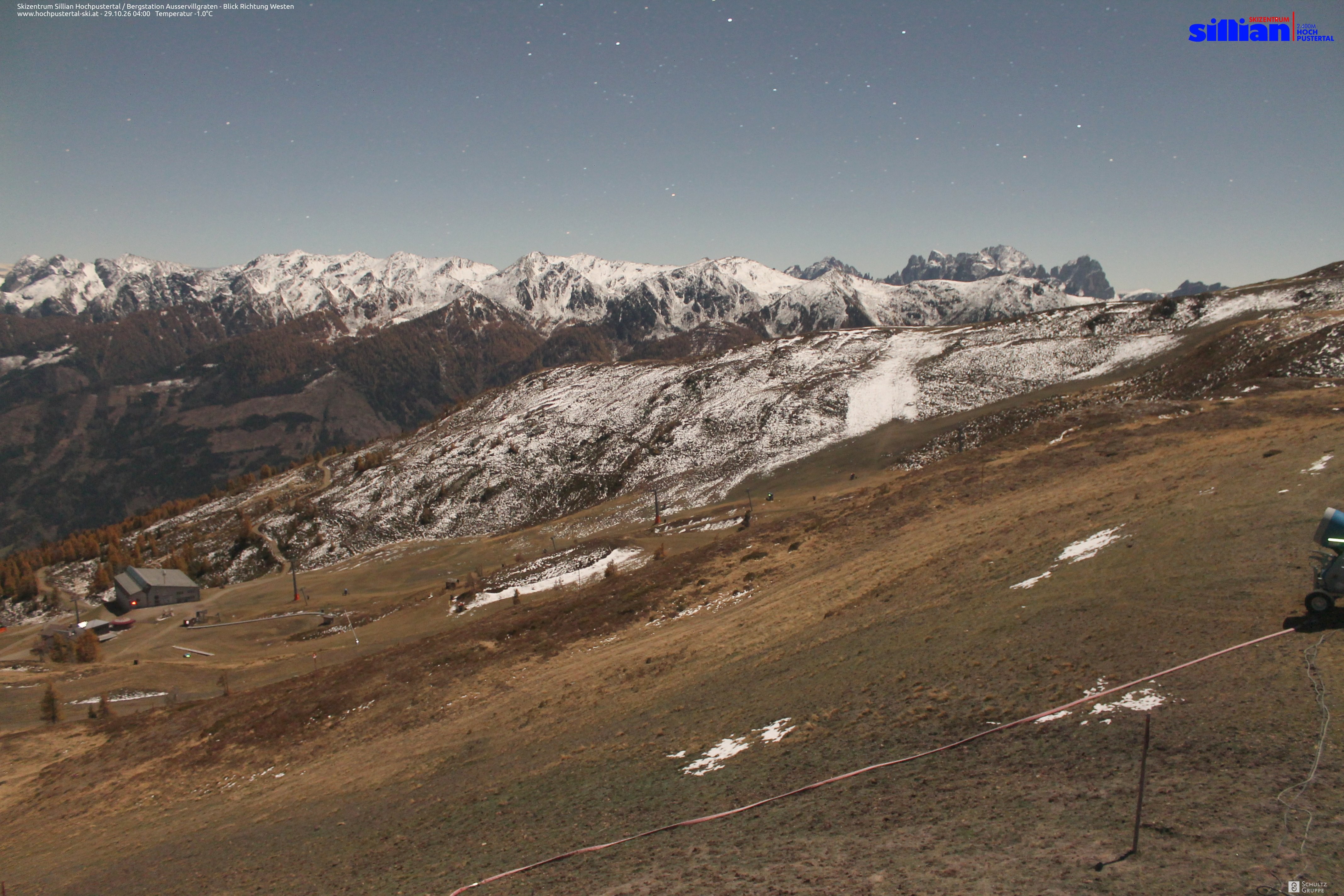Archiv Foto Webcam Ausservillgraten im Thurntaler-Gebiet