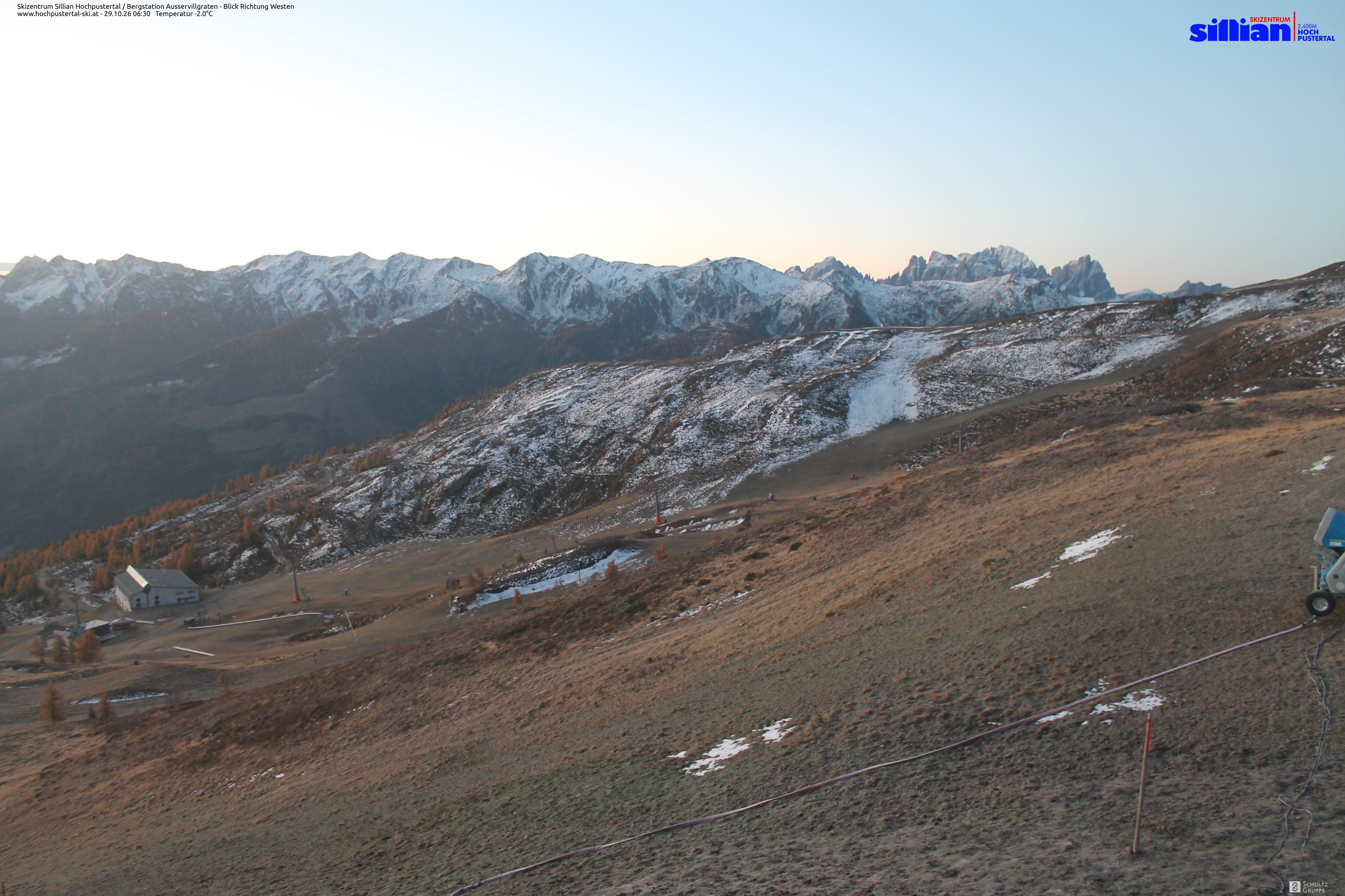 Archiv Foto Webcam Ausservillgraten im Thurntaler-Gebiet